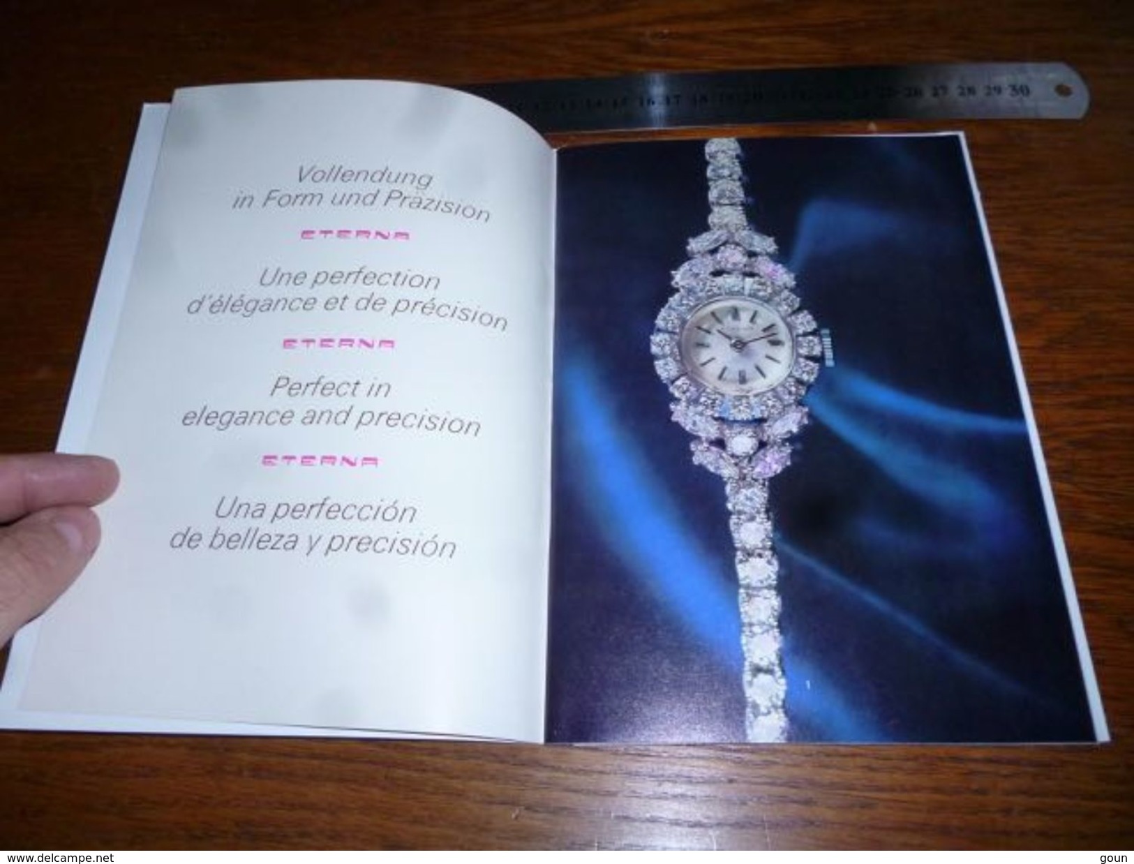 Folder  Publicitaire Horlogerie Montre Eterna 20 Pages A5 - Sonstige & Ohne Zuordnung