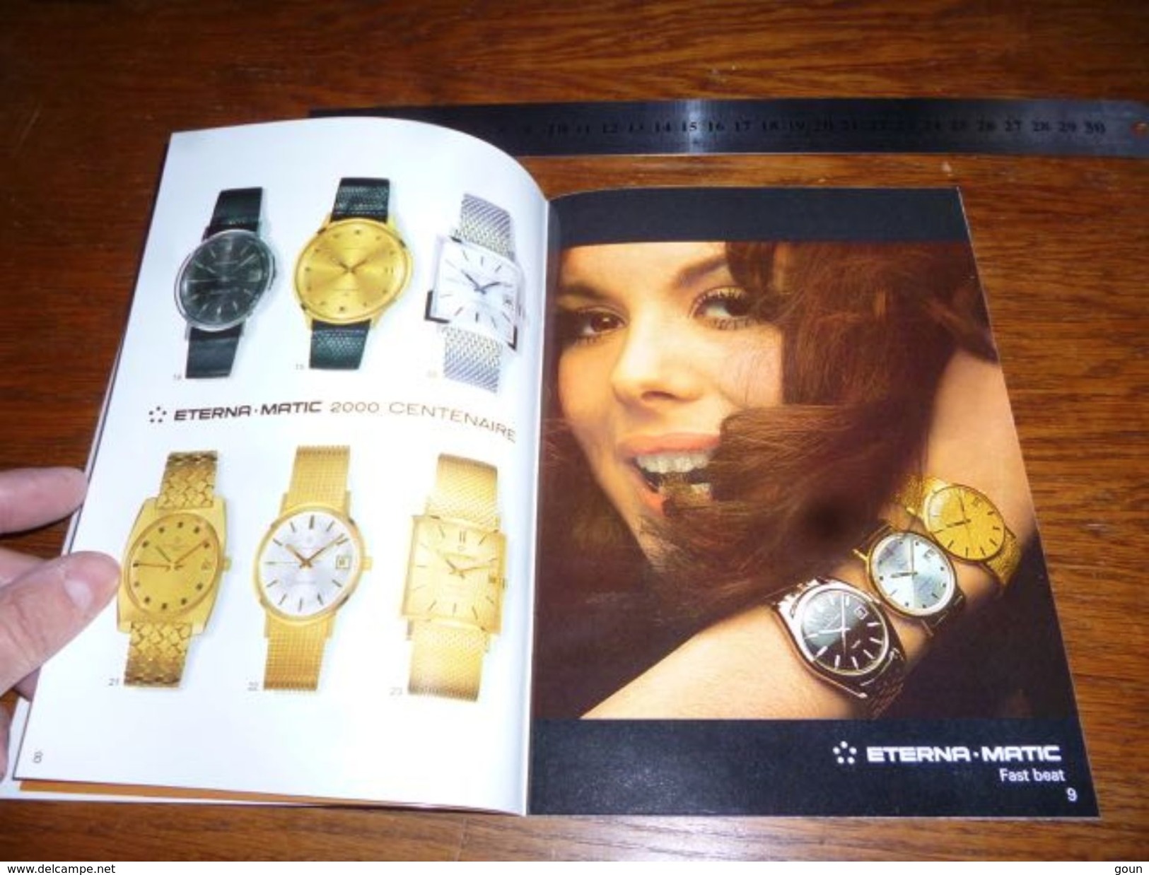 Folder  Publicitaire Horlogerie Montre Eterna Matic 20 Pages A5 - Autres & Non Classés