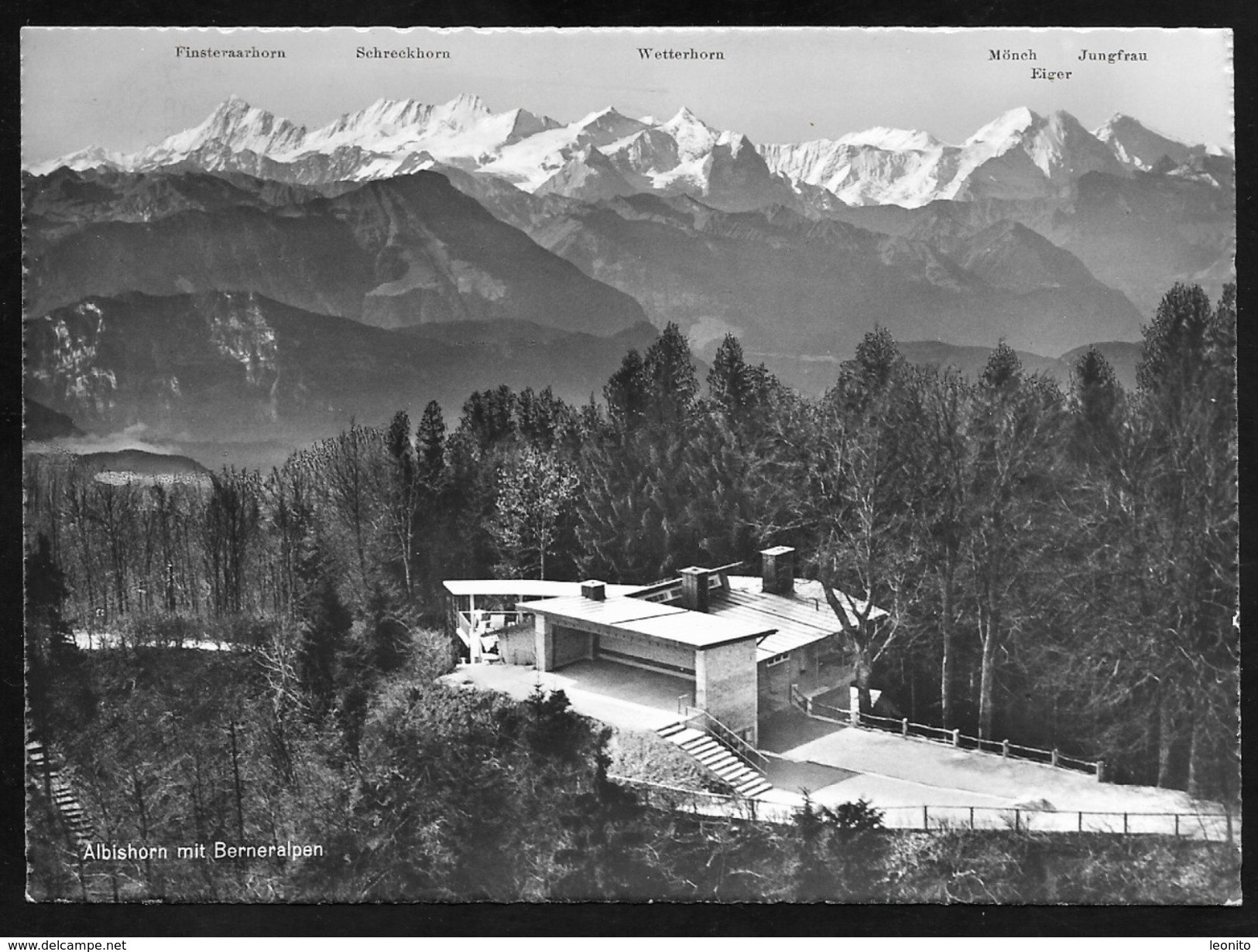 ALBISHORN ZH Bergrestaurant Restaurant Sihlwald Hausen Albis 1962 - Hausen Am Albis 