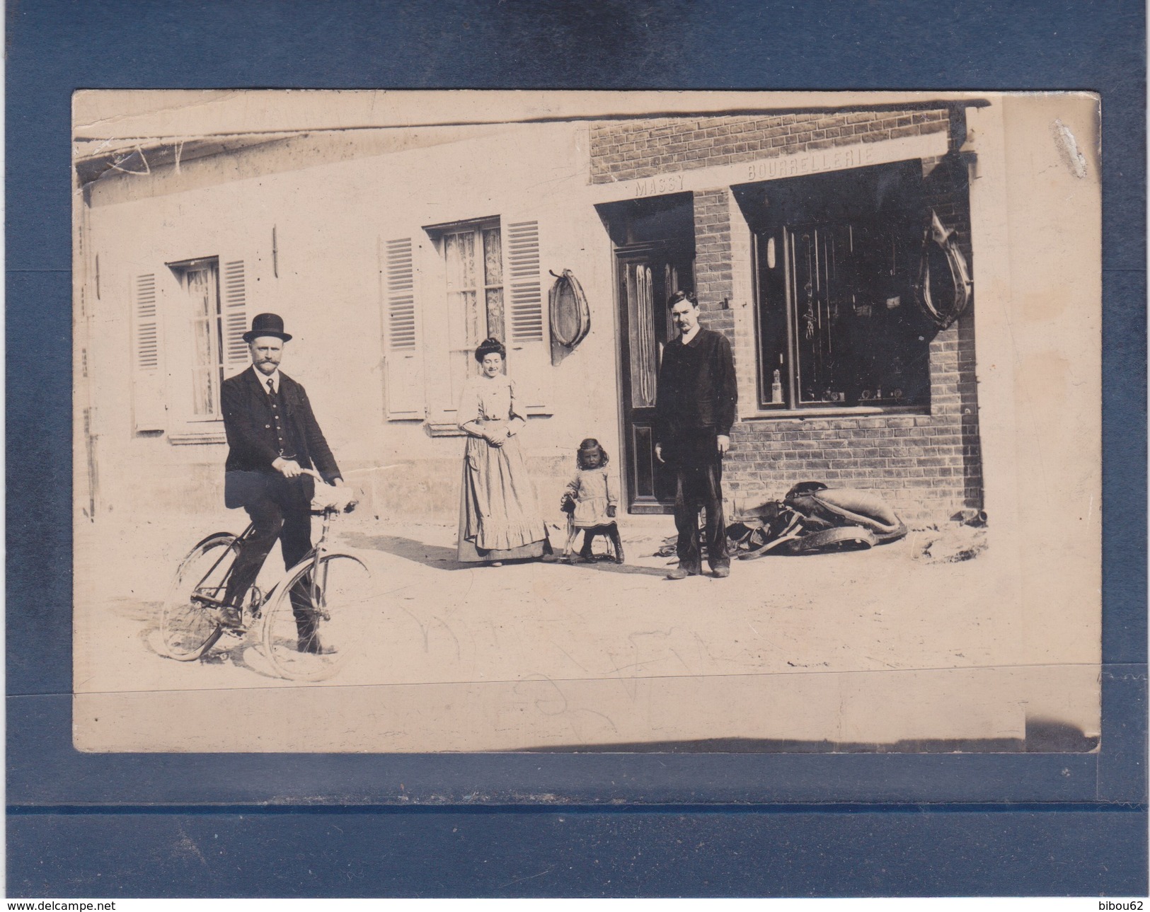 CONCHY - Les - POTS  ( OISE )  CARTE PHOTO  Du BOURRELIER -  MASSY - Autres & Non Classés