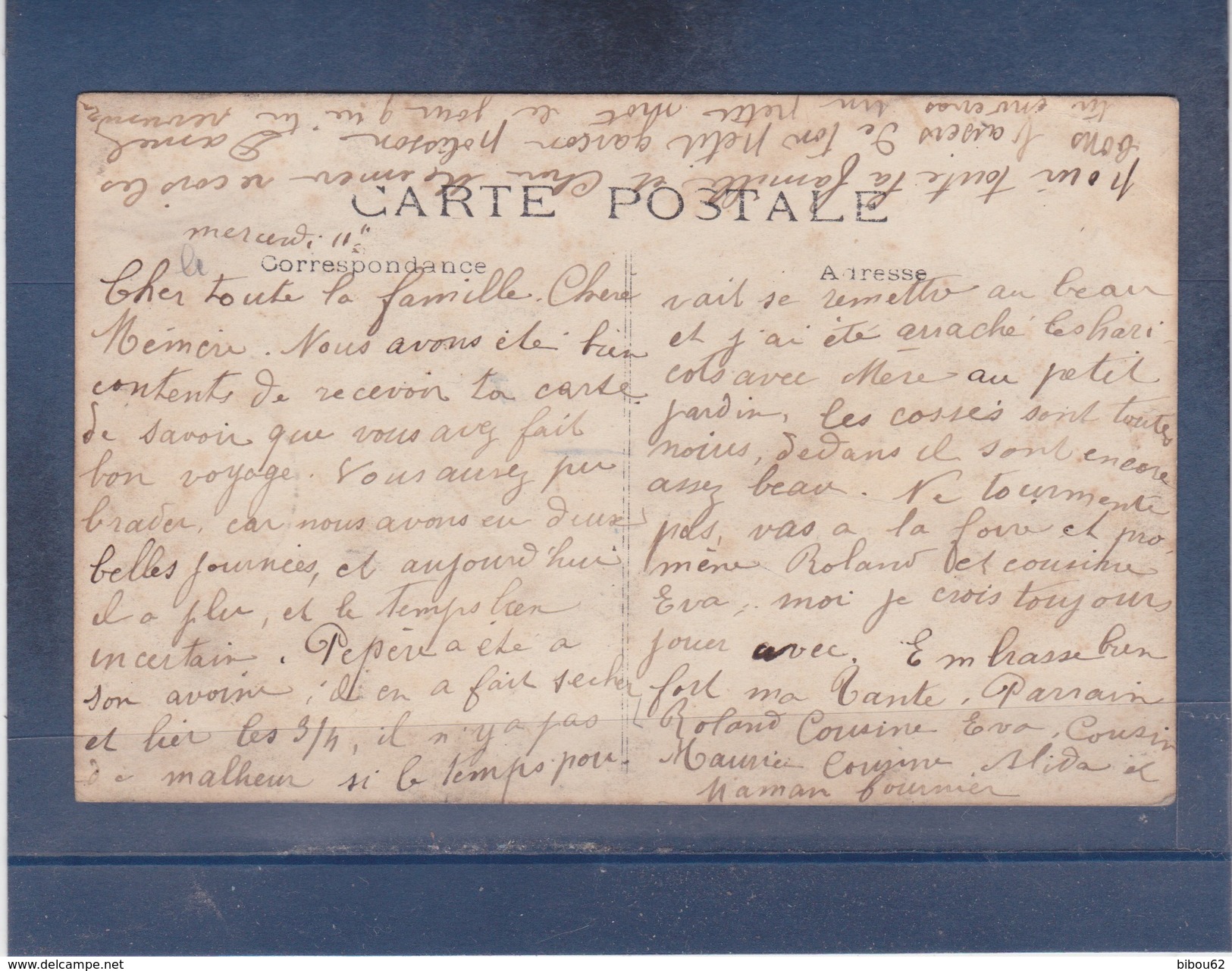 CONCHY - Les - POTS  ( OISE )  CARTE PHOTO  Du BOURRELIER -  MASSY - Other & Unclassified