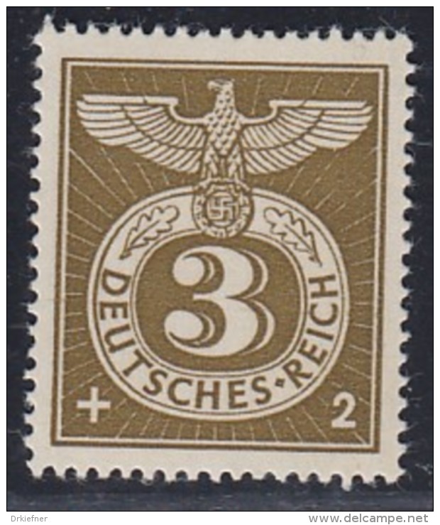 DR  830, Postfrisch **, Sonderstempelmarke 1943 - Ungebraucht