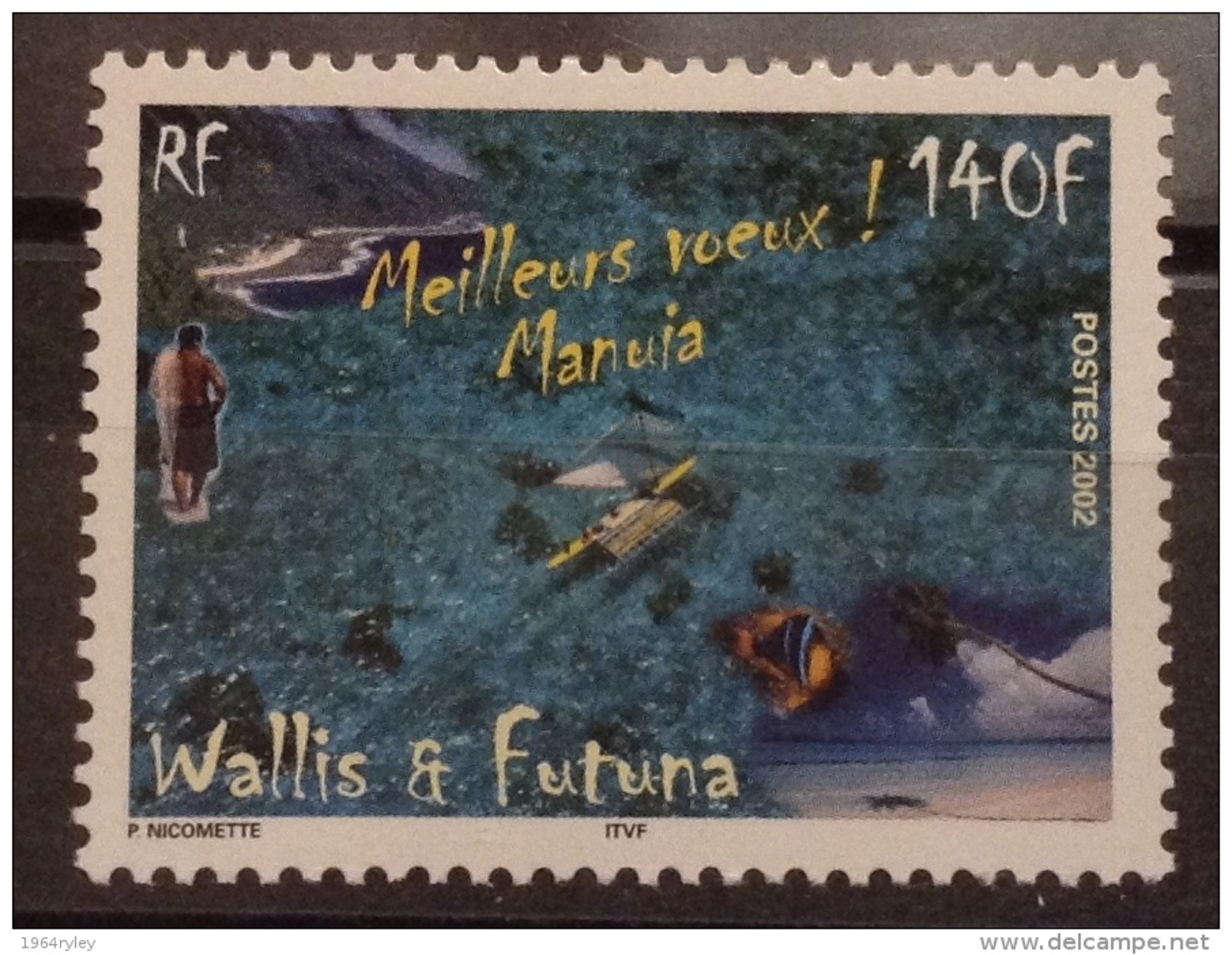 Wallis & Futuna MNH ** 2002 - # 587 - Unused Stamps