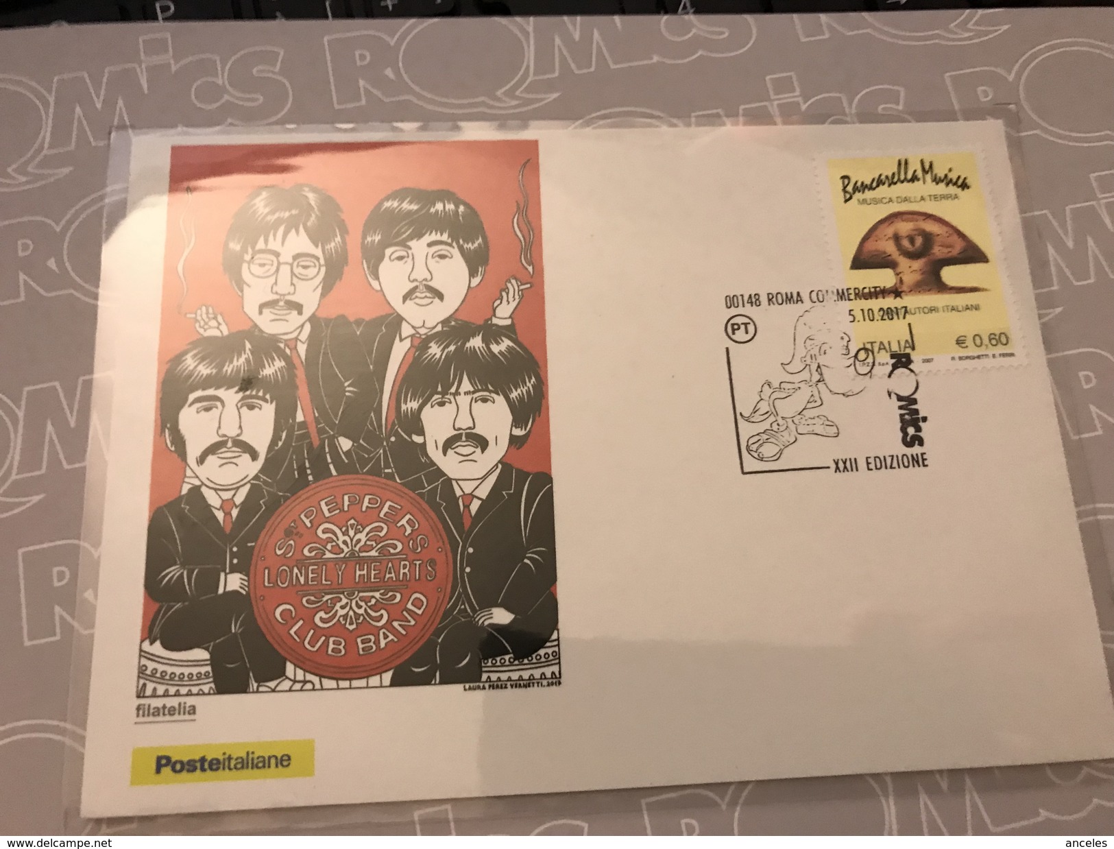 2017 Folder Romics The Beatles XXII Edizione Limitata 3000 Italy Italien Comics - Folder