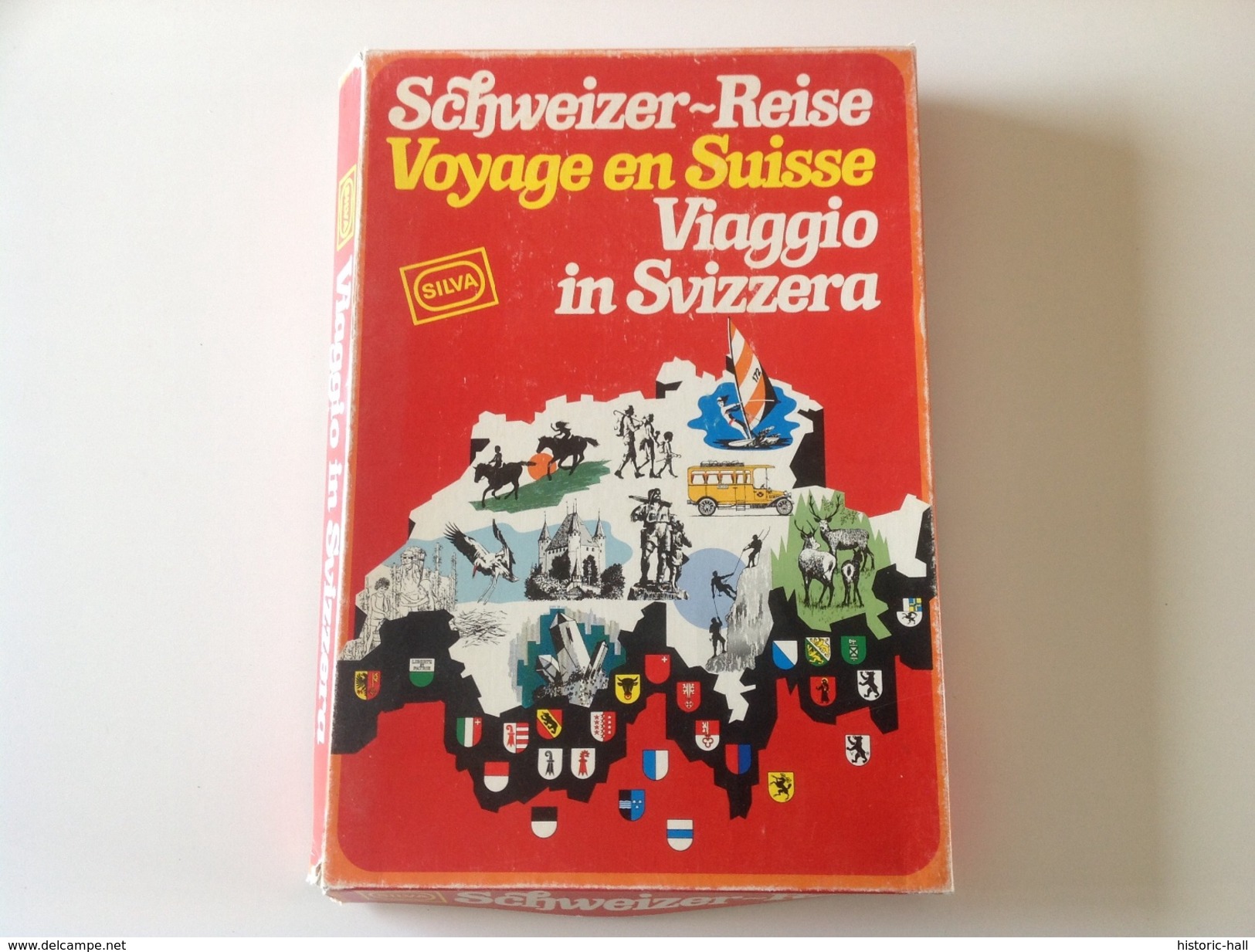 Jeu De Société VOYAGE EN SUISSE - SCHWEIZER REISE - VIAGGIO IN SVIZZERA - 1979 - Autres & Non Classés