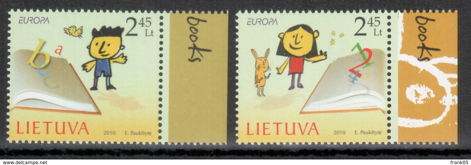 Litauen / Lithuania / Lituanie 2010 Satz/set EUROPA ** - 2010