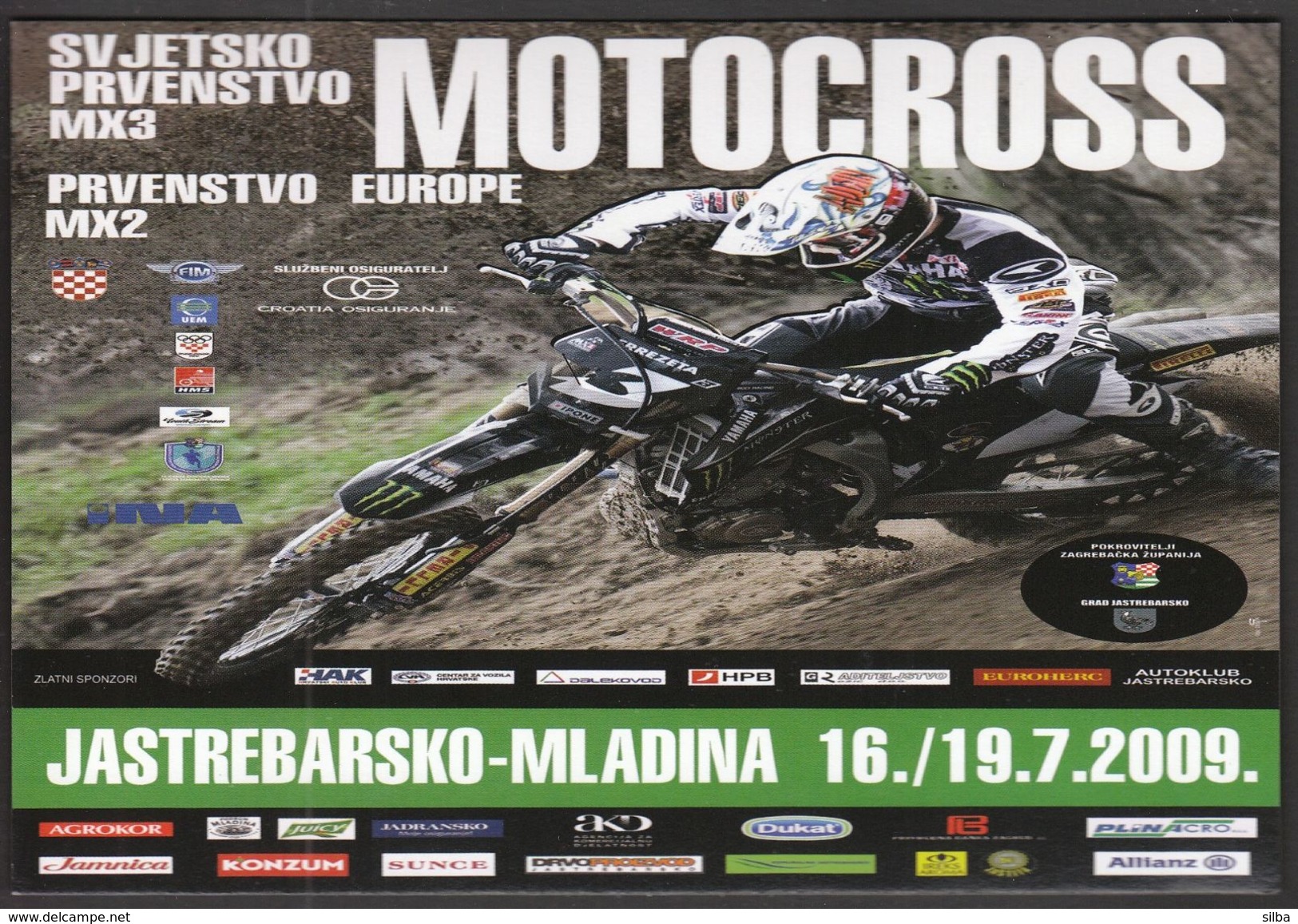 Croatia Jastrebarsko 2009 / European Motocross Championship MX2 / World Motocross Championship MX3 - Motorbikes