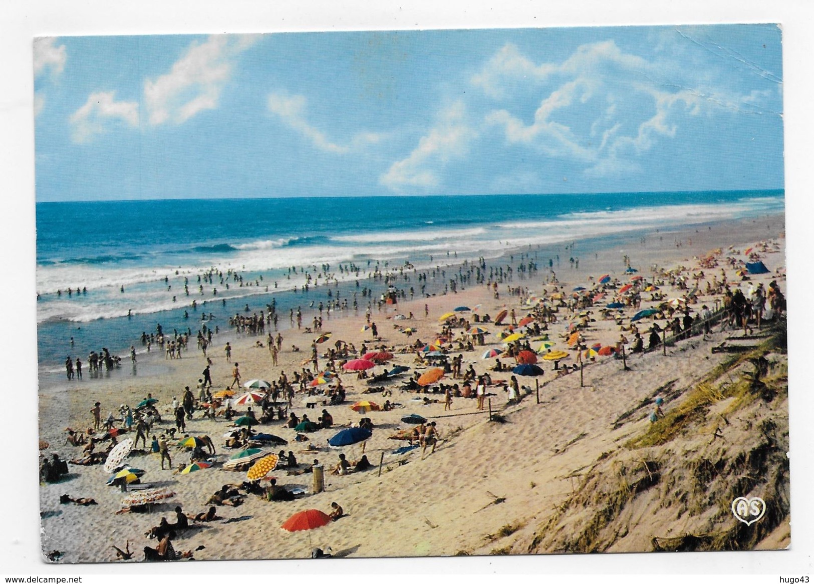 HOURTIN PLAGE EN 1974 - N° 11 - LA PLAGE - CPSM GF VOYAGEE - Autres & Non Classés