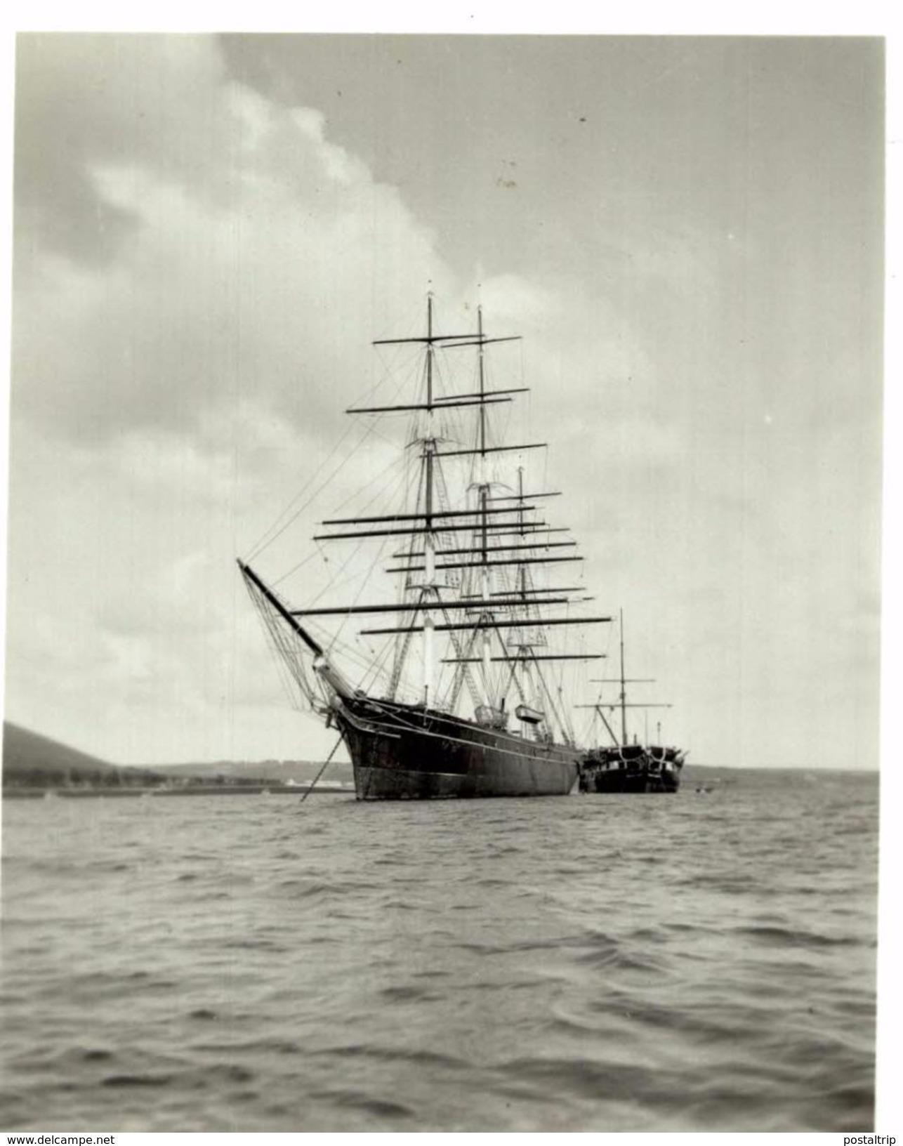 CUTTY SARK     +- 11* 9 REAL PHOTOGRAPH BOAT BARCO  BOAT Voilier - Velero - Sailboat - Barcos