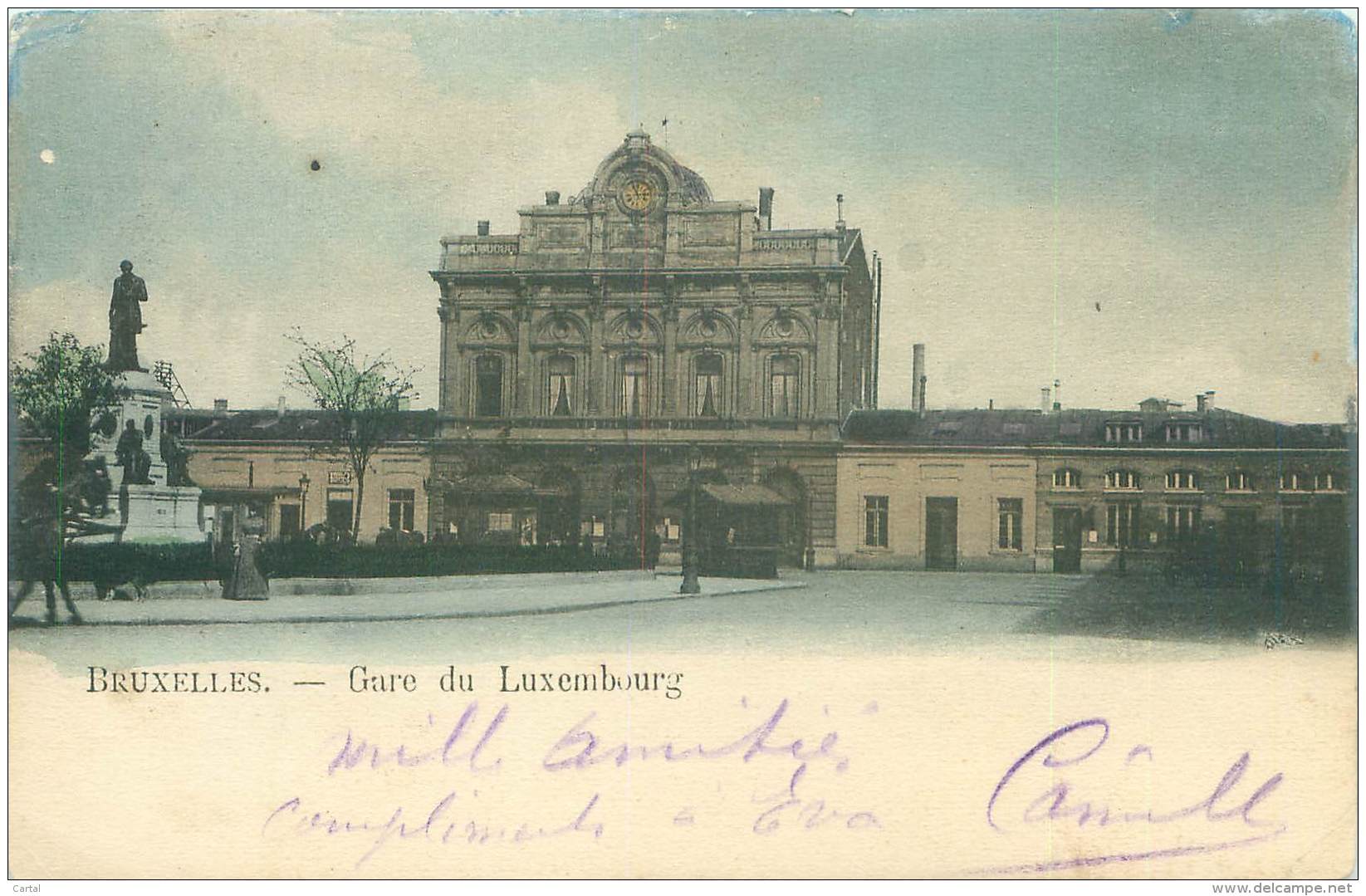 BRUXELLES - Gare Du Luxembourg - Chemins De Fer, Gares