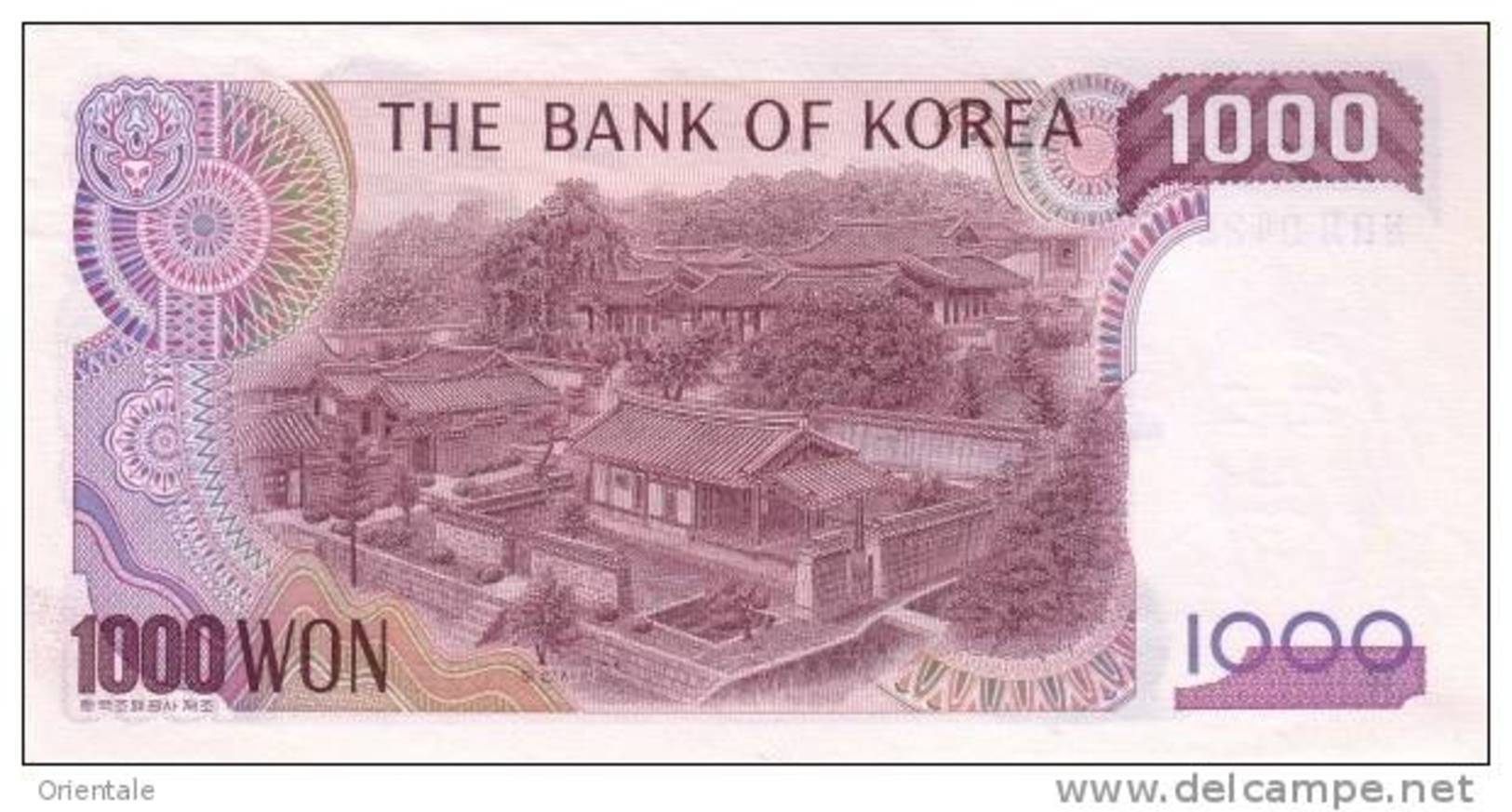 KOREA SOUTH P. 47 1000 W 1983 UNC - Korea, South