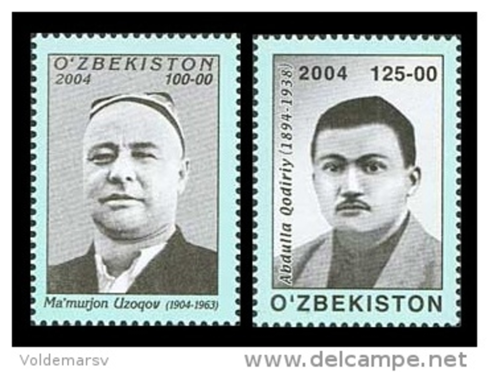 Uzbekistan 2004 Mih. 547/48 Writers MNH ** - Uzbekistan