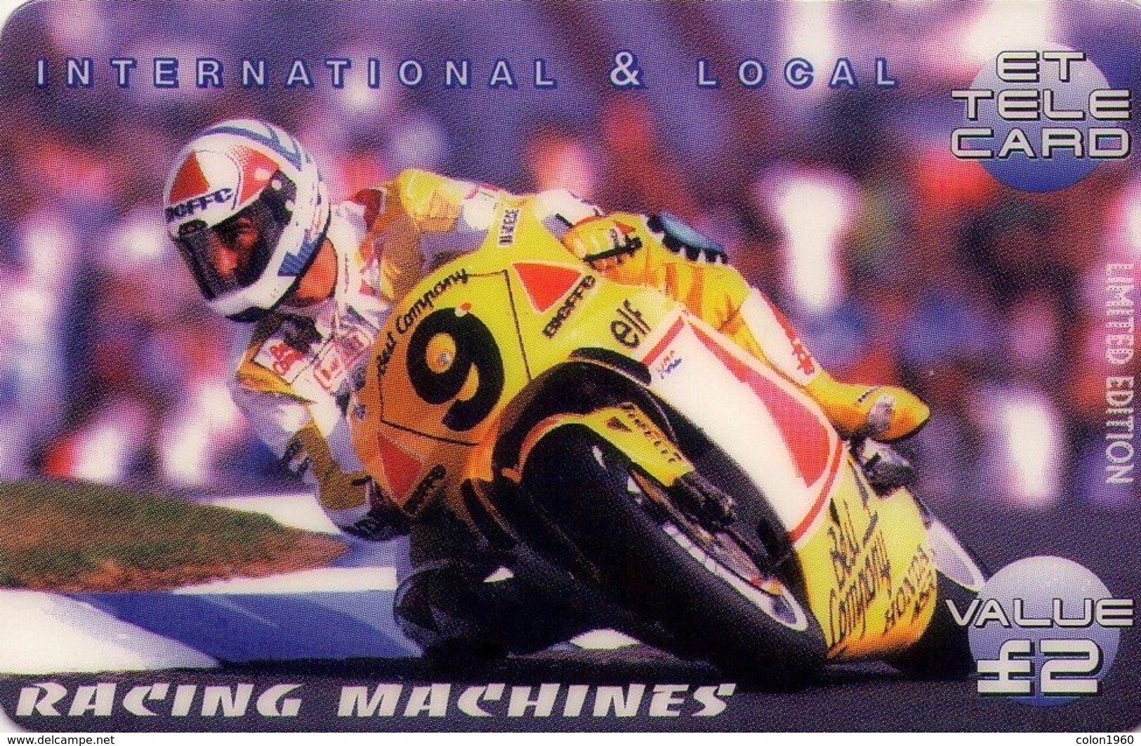 REINO UNIDO. MOTOS. Grand Prix Bikes B. ETGP002. (526). - Moto