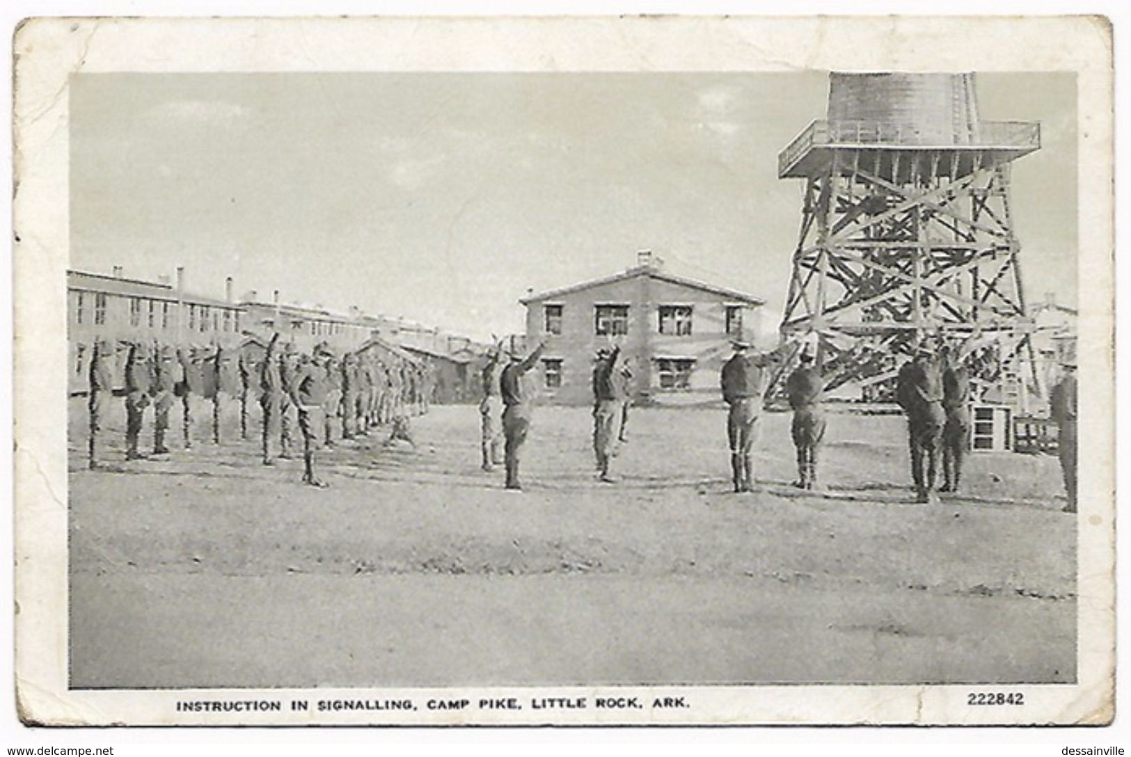 U.S.A  Camp Pike LITTLE ROCK - INSTRUCTION IN SIGNALLING - ARKANSAS - Militaria - Little Rock