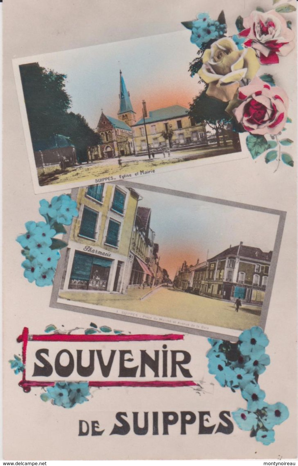 Marne : SUIPPES  :  Souvenir  ( écrite Sur Place En  1936) - Autres & Non Classés
