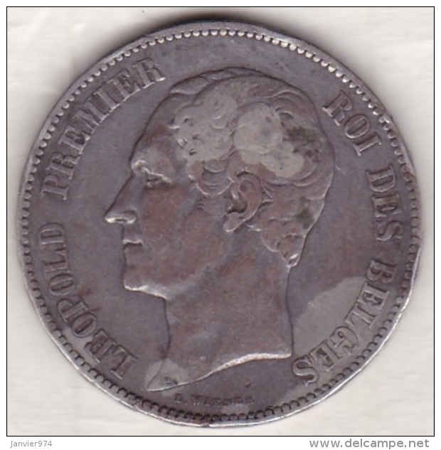Belgique. 5 Francs 1849. Position A. LEOPOLD PREMIER. ARGENT - 5 Francs
