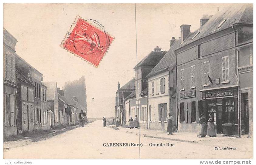 Garennes          27            Grande Rue   .  Epicerie Tabac             (voir Scan) - Andere & Zonder Classificatie