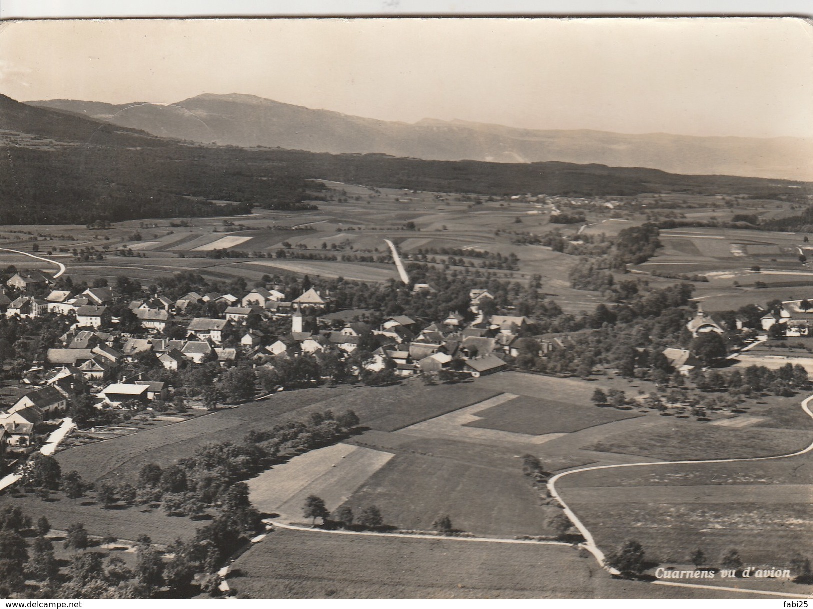 CUARNENS VUE D AVION - Cuarnens