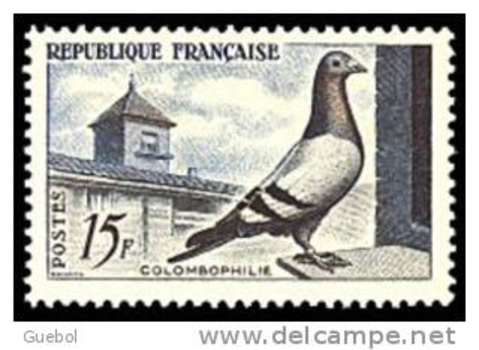 France N° 1091 ** Colombophilie - Pigeon - Neufs