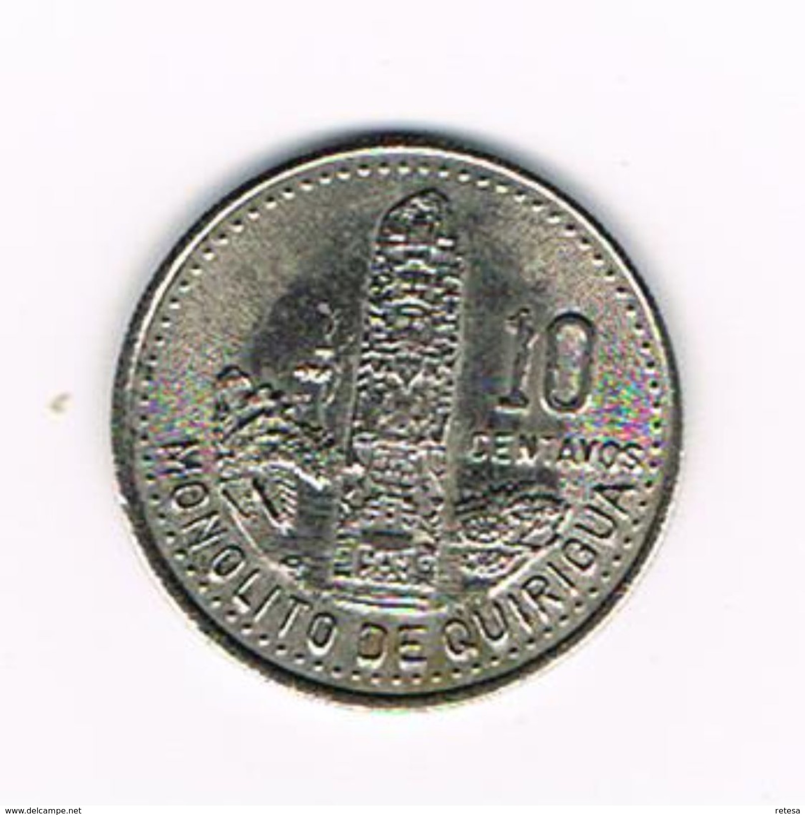 )  GUATEMALA  10  CENTAVOS  1994 - Guatemala