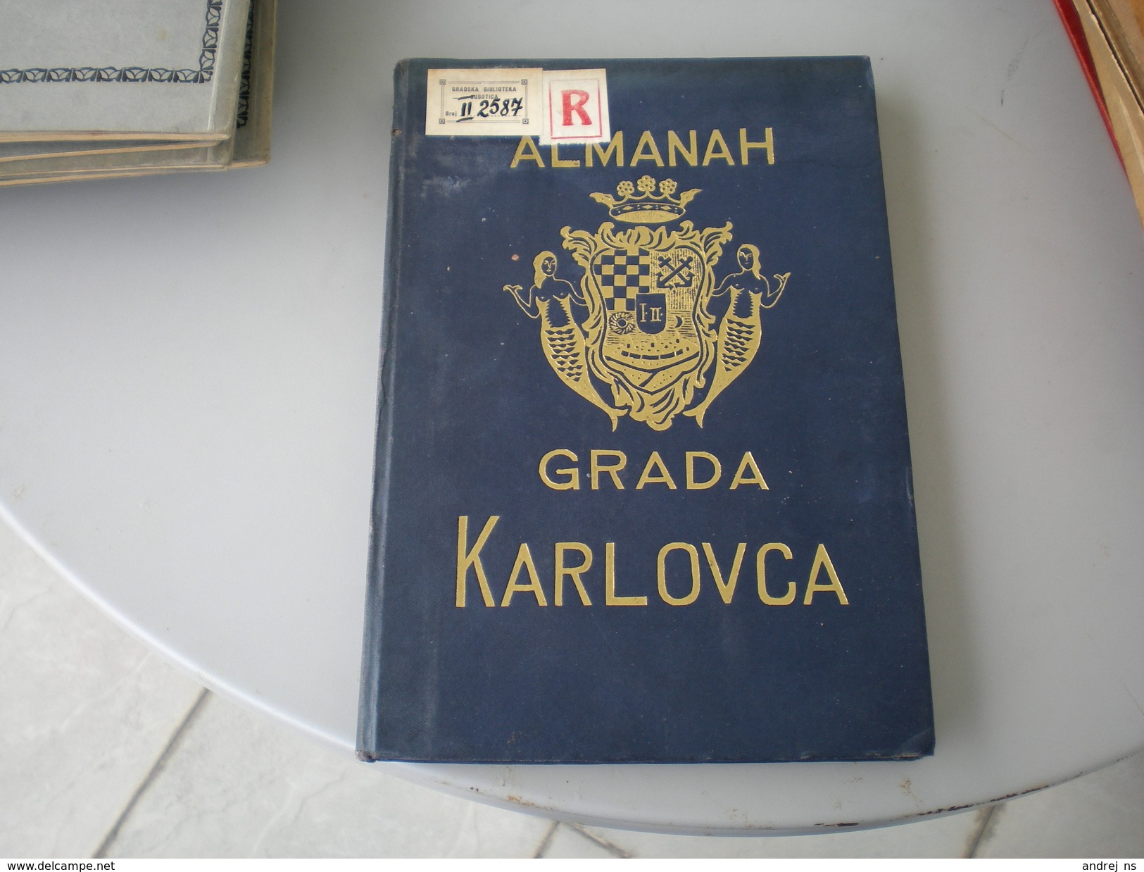 Almanah Grada Karlovca Marko Sablic 1933 Zagreb - Slav Languages