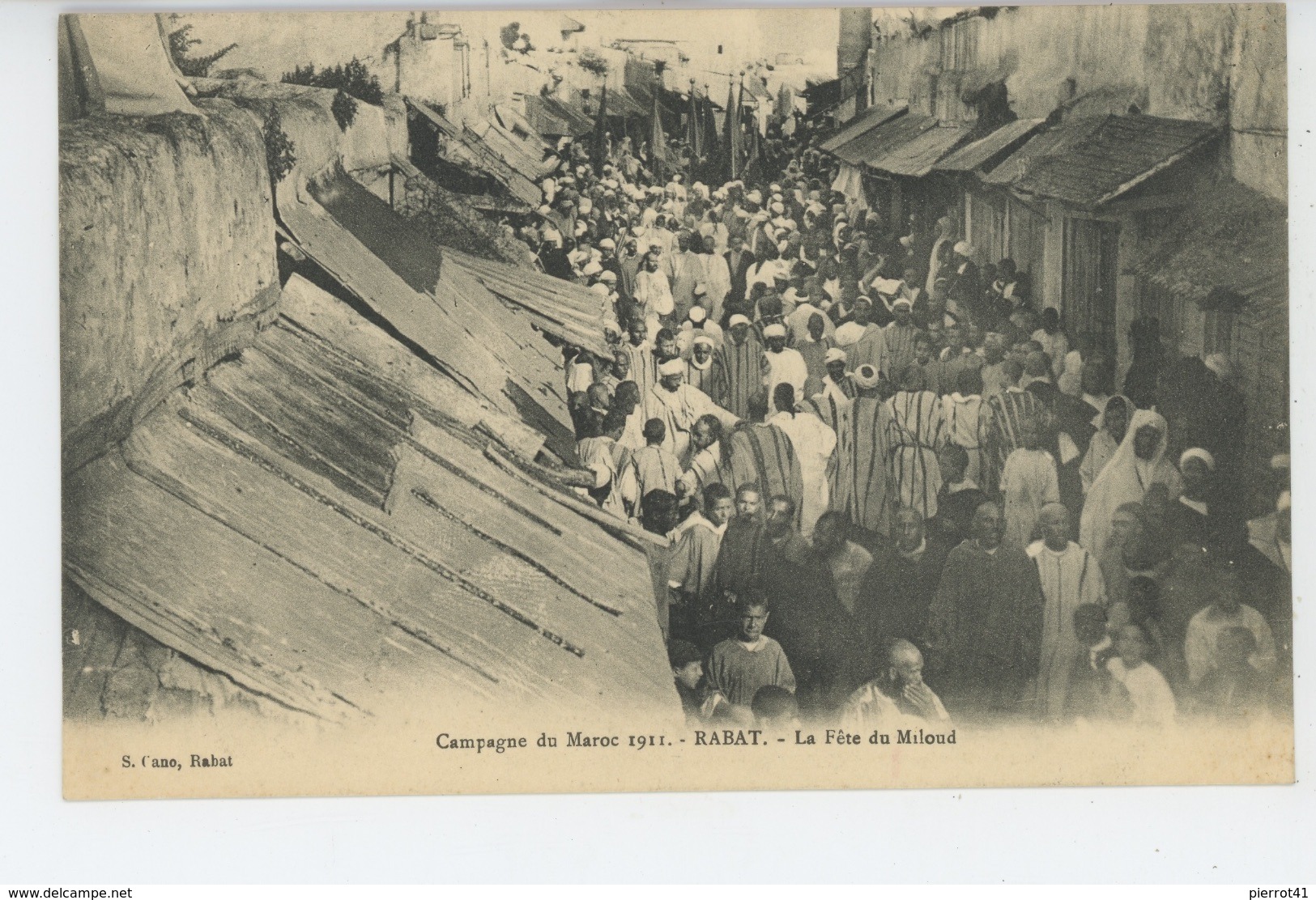 AFRIQUE - MAROC - CAMPAGNE DU MAROC 1911 - RABAT - La Fête Du Miloud - Rabat