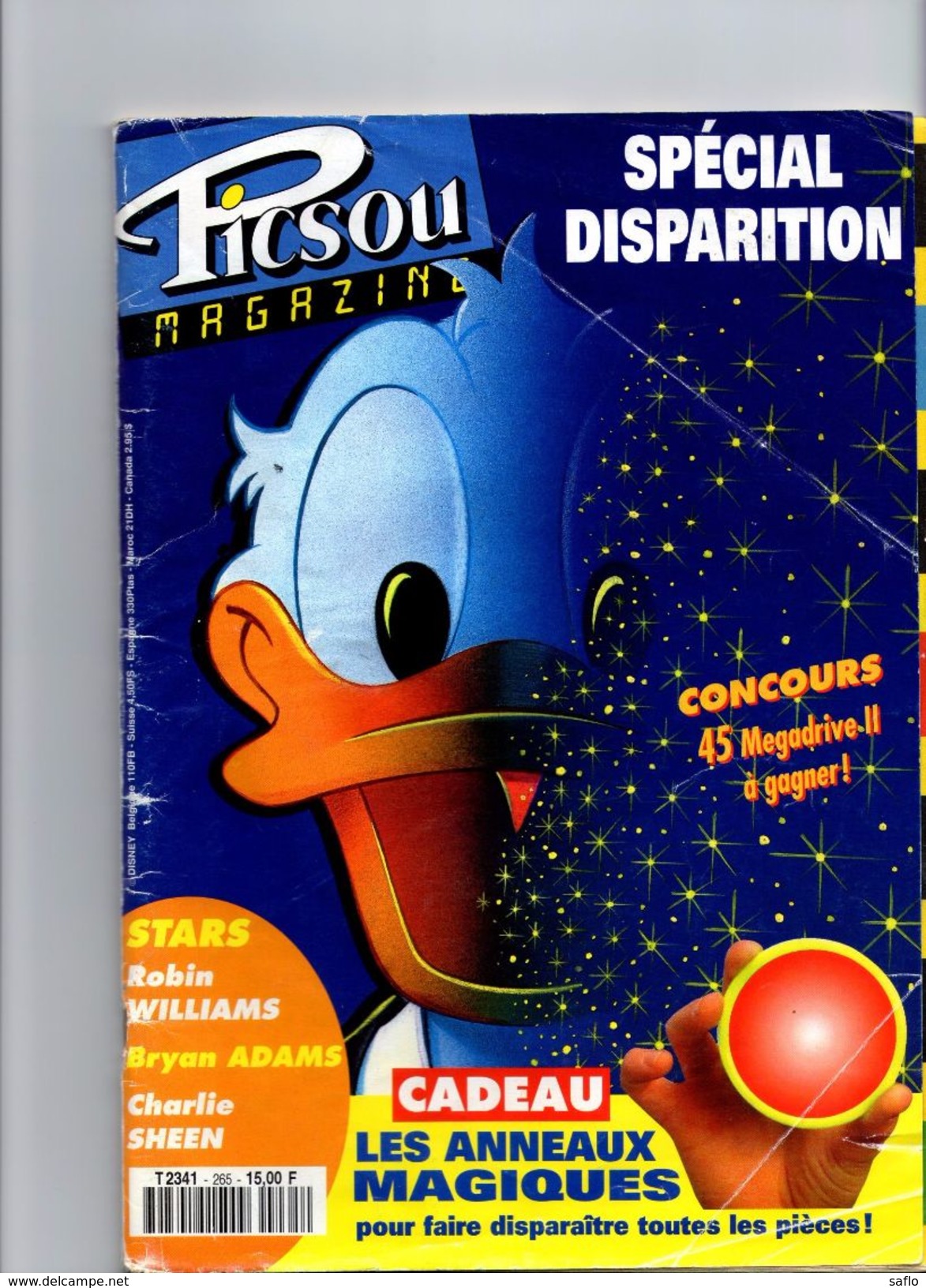 Picsou Magazine N° 265 1994 Spécial Disparition - Picsou Magazine