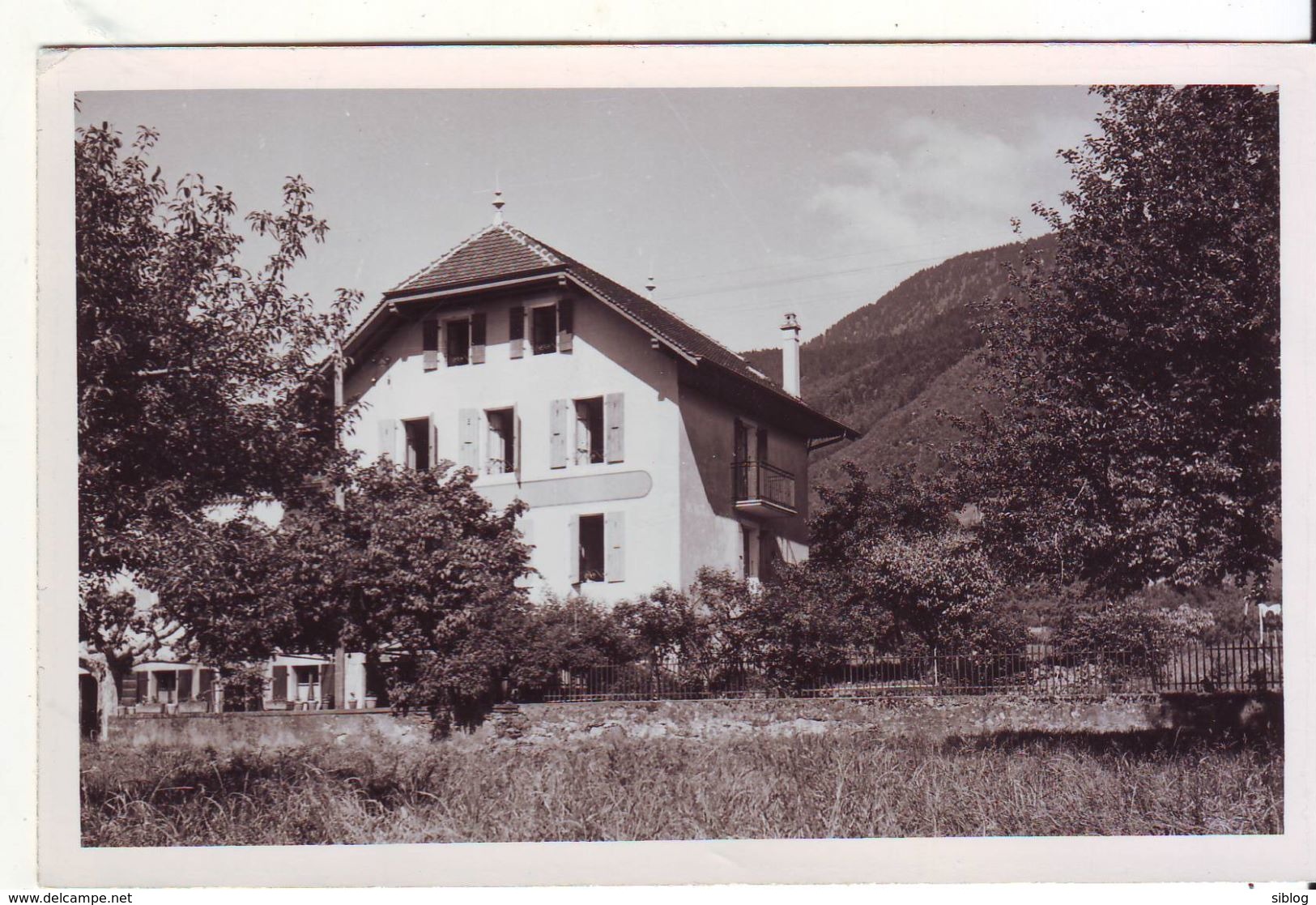 CPSM - SAINT CERGUES - Pension Des Voirons - Saint-Cergues