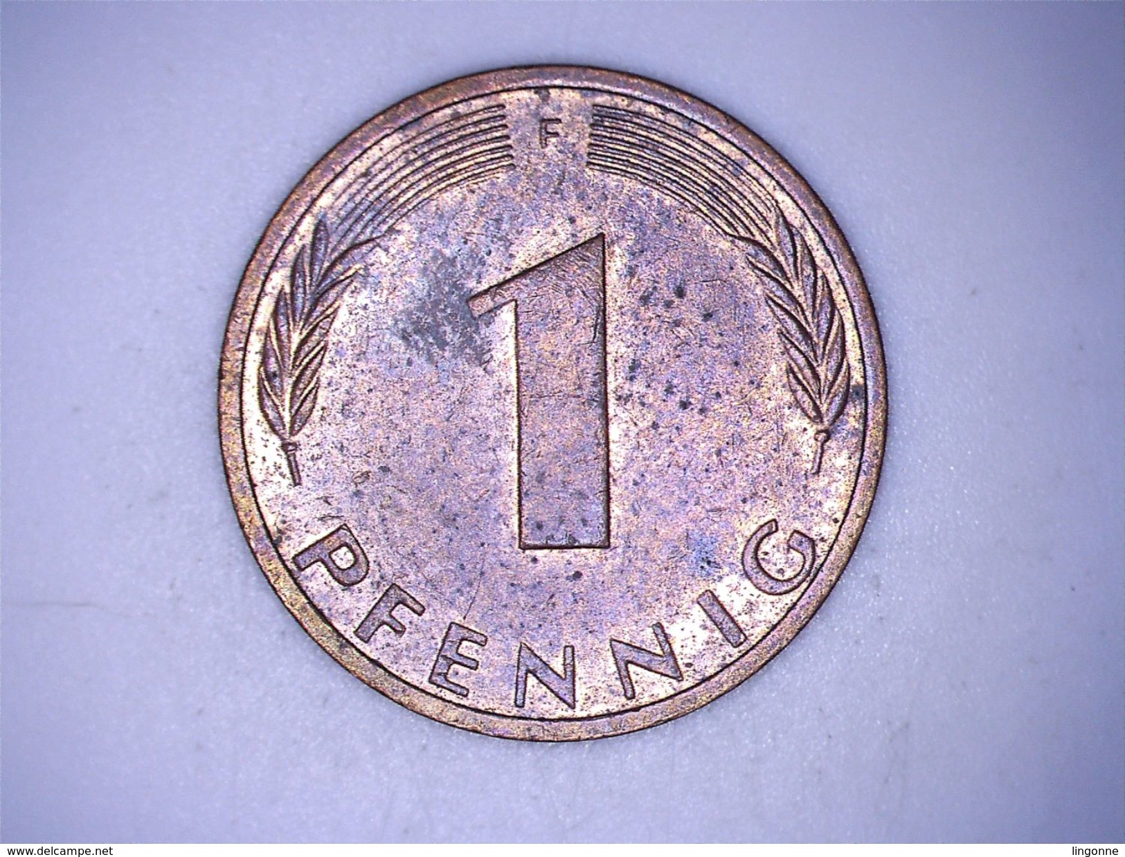 ALLEMAGNE - 1 PFENNIG 1974 F - 1 Pfennig