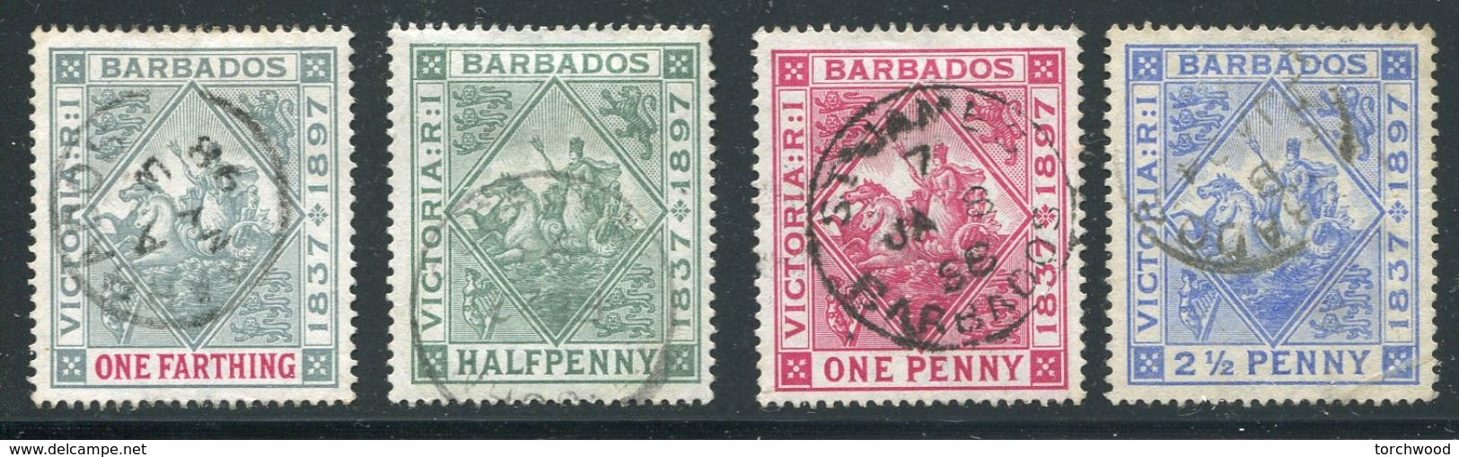 Barbados  81-84 (o)  Used  Sound - Barbados (...-1966)