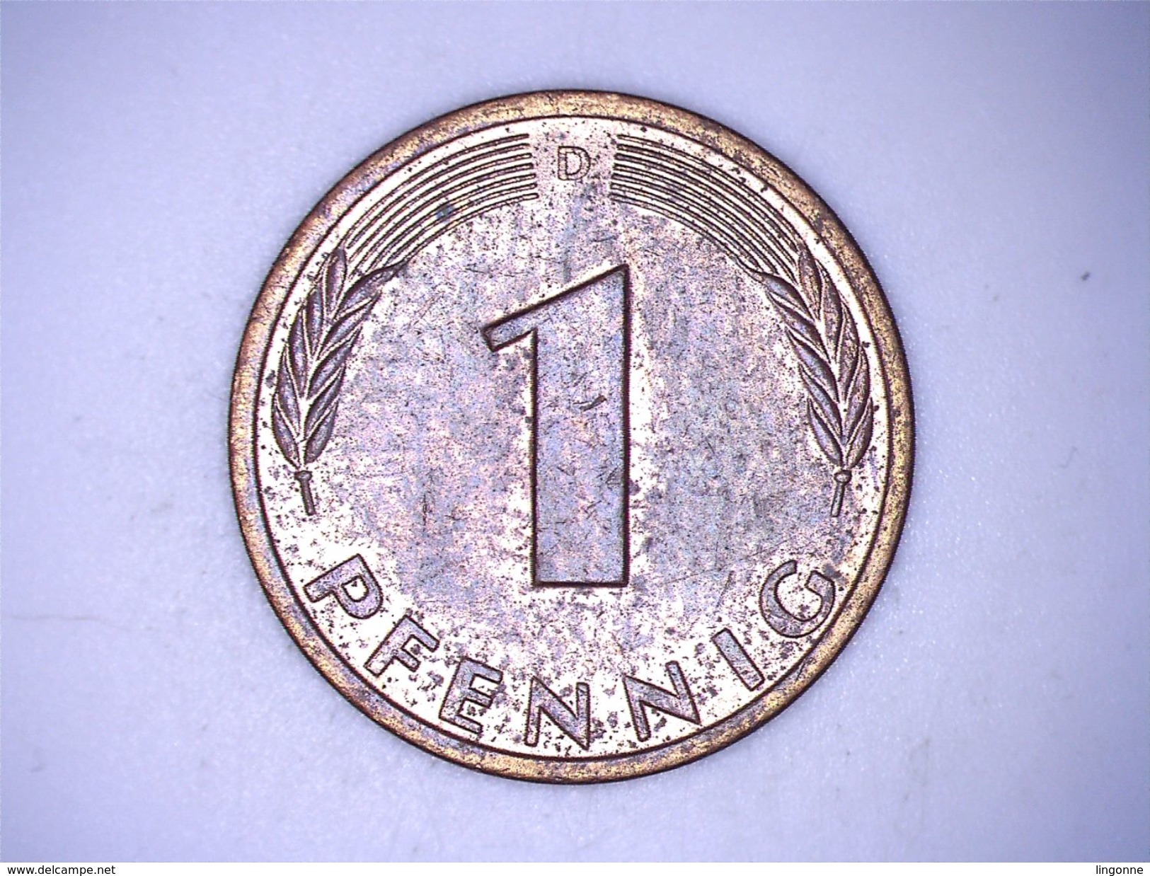 ALLEMAGNE - 1 PFENNIG 1979 D - 1 Pfennig