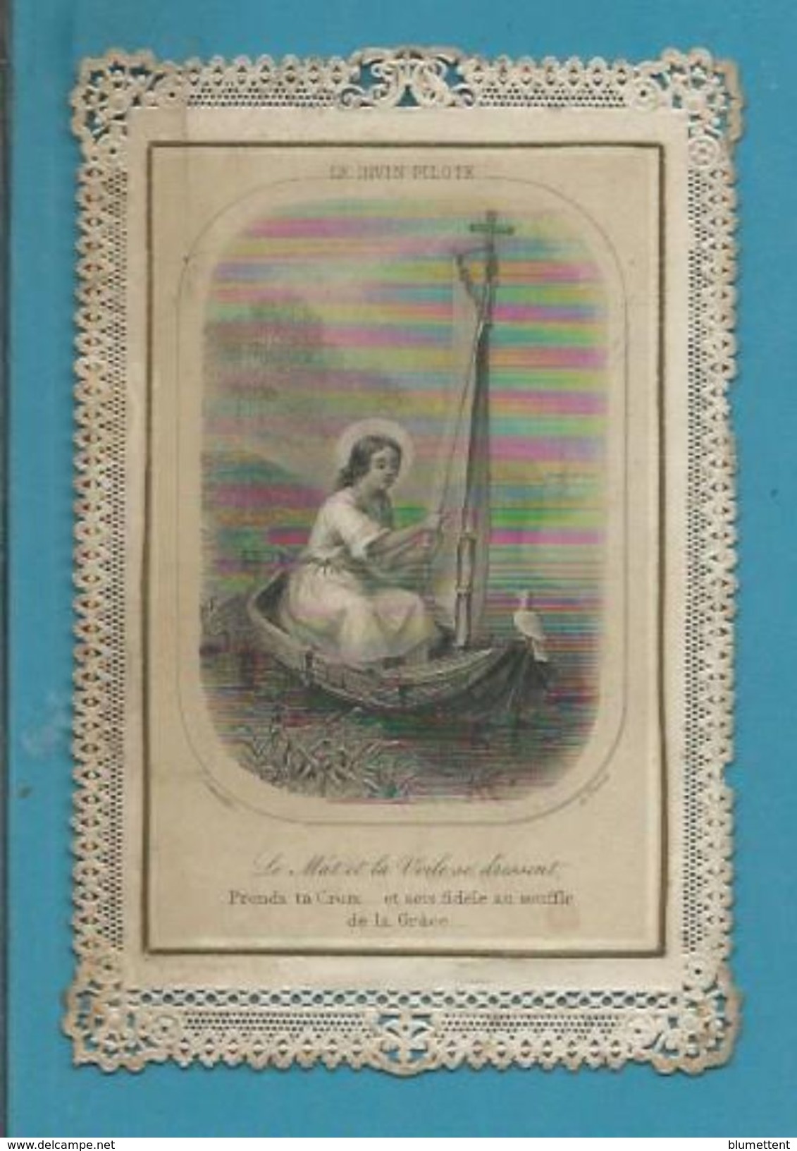 Image Pieuse Canivet Dentelle 7.5 X 11.5 - Editeur LETAILLE - Images Religieuses