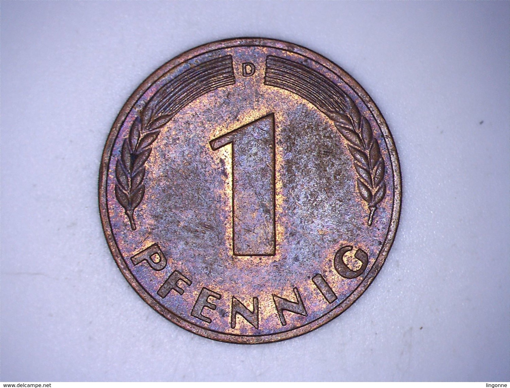 ALLEMAGNE - 1 PFENNIG 1969 D - 1 Pfennig