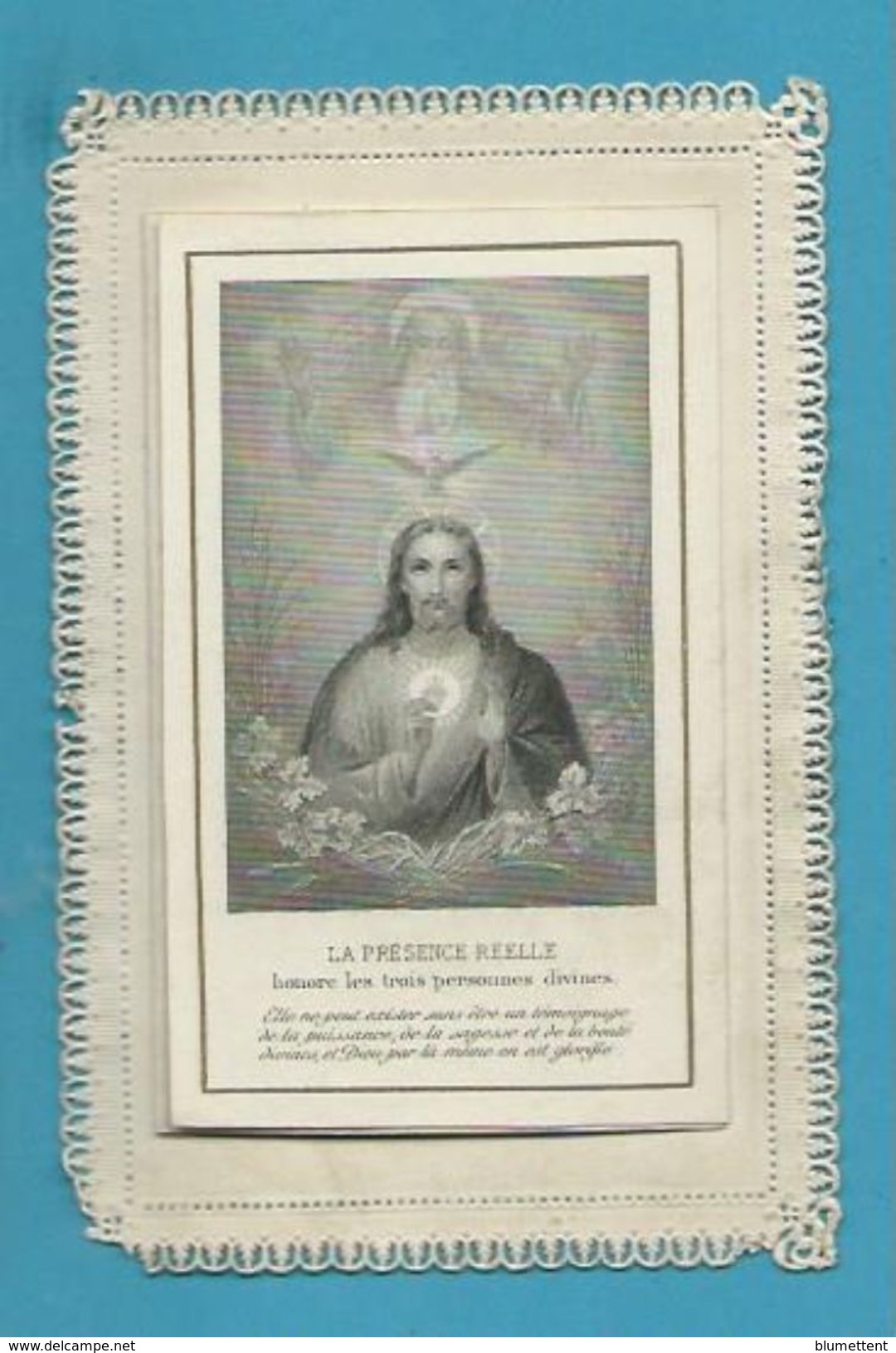 Image Pieuse Canivet Dentelle 8 X 12 Editeur Letaille Pl. 16 - Andachtsbilder