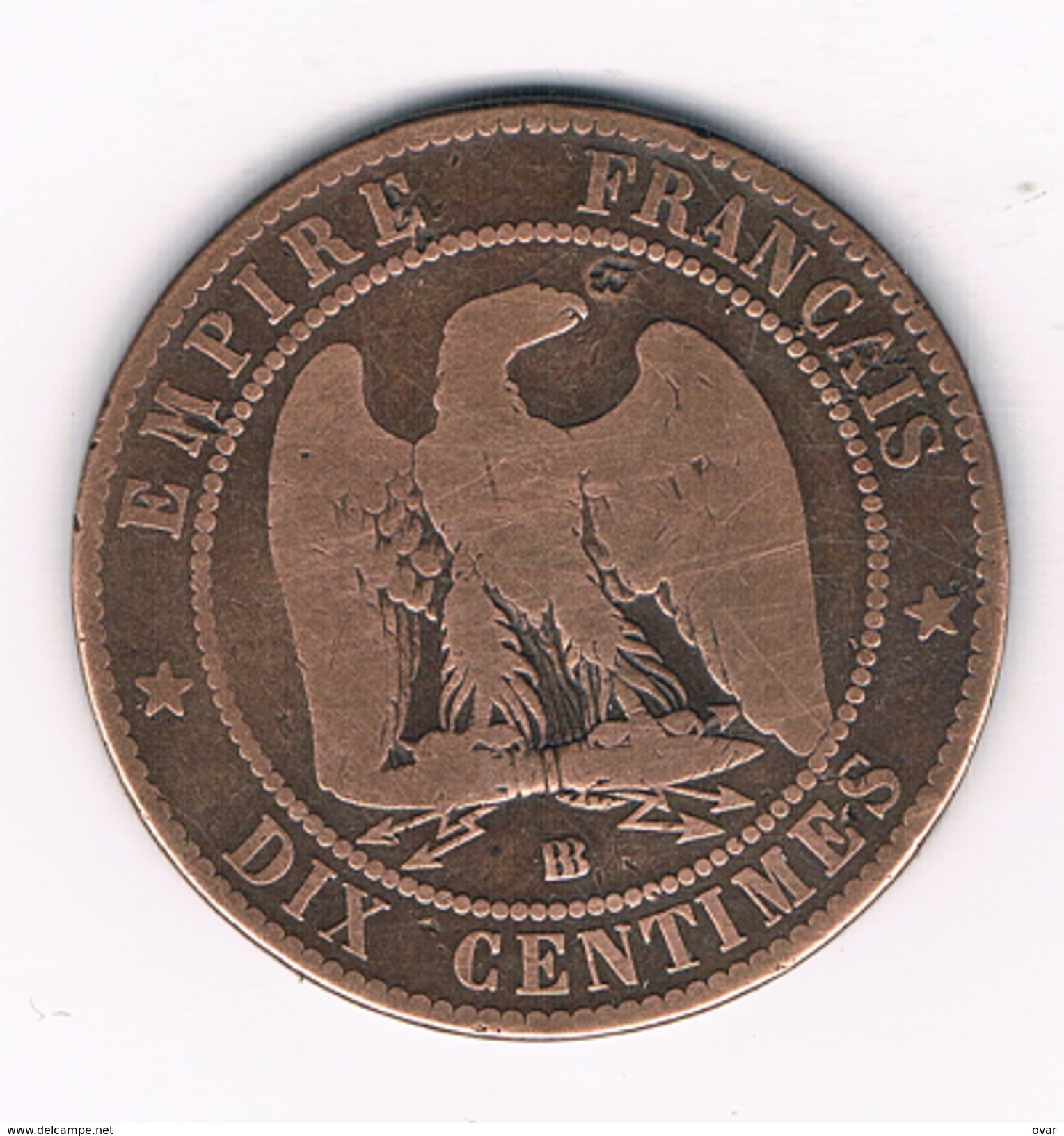 10 CENTIMES 1861 BB  FRANKRIJK /1098E/ - Autres & Non Classés