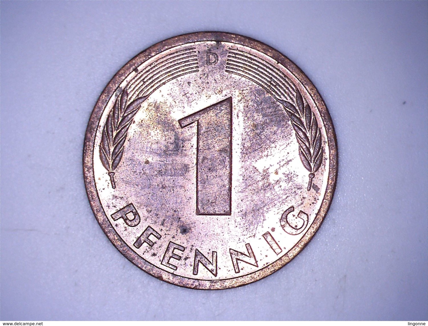 ALLEMAGNE - 1 PFENNIG 1981 D - 1 Pfennig