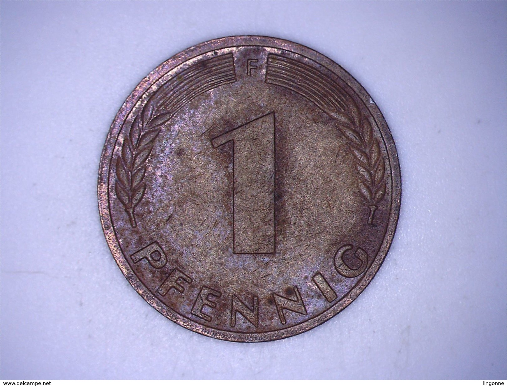 ALLEMAGNE - 1 PFENNIG 1971 F - 1 Pfennig