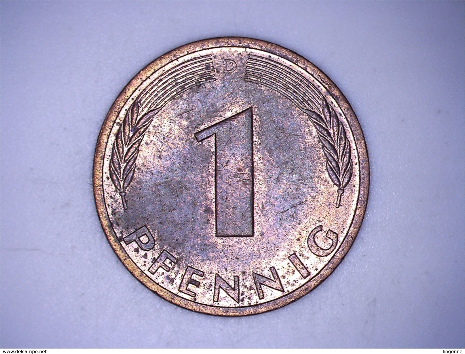 ALLEMAGNE - 1 PFENNIG 1982 D - 1 Pfennig