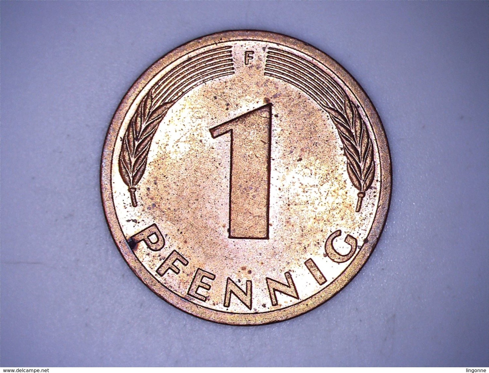 ALLEMAGNE - 1 PFENNIG 1982 F - 1 Pfennig