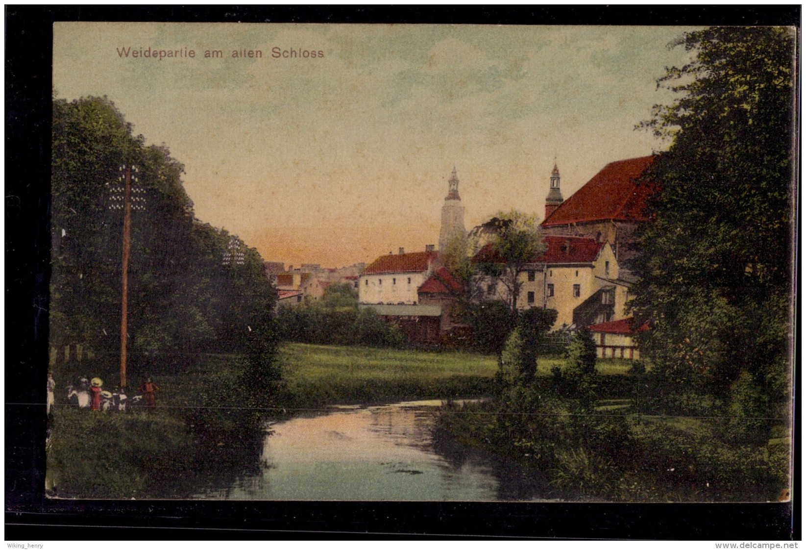 Namslau Namyslów - Waldpartie Am Alten Schloss - Schlesien