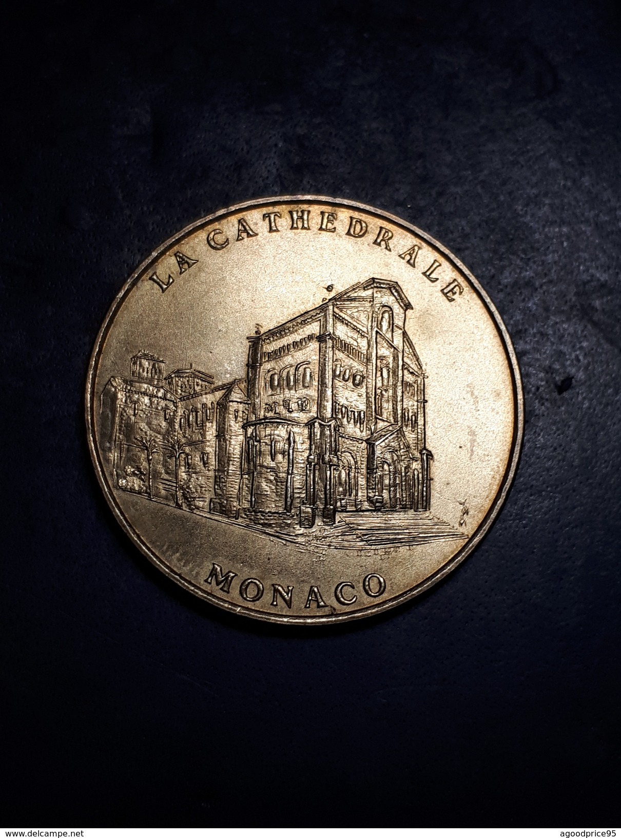 MÉDAILLE DE : "LA CATHÉDRALE DE MONACO" - Non-datés