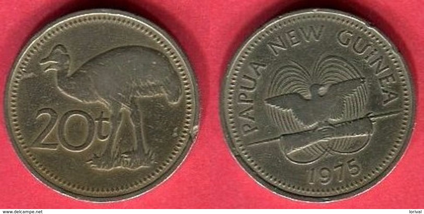 20 CENT    (KM 5) TB  2 - Papoea-Nieuw-Guinea