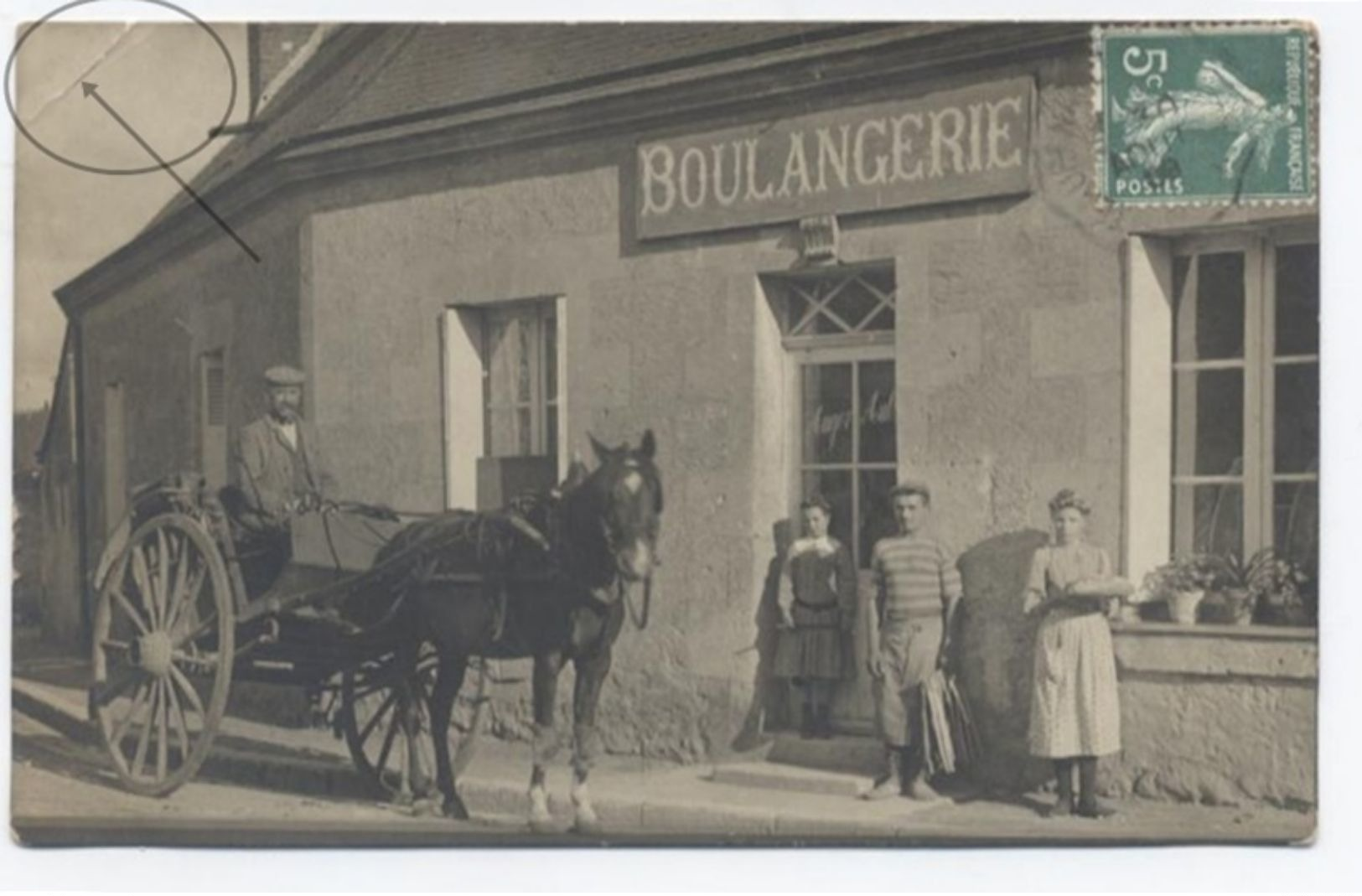 92. BOULOGNE SUR SEINE--CARTE PHOTO BOULANGERIE  -A1 - Boulogne Billancourt