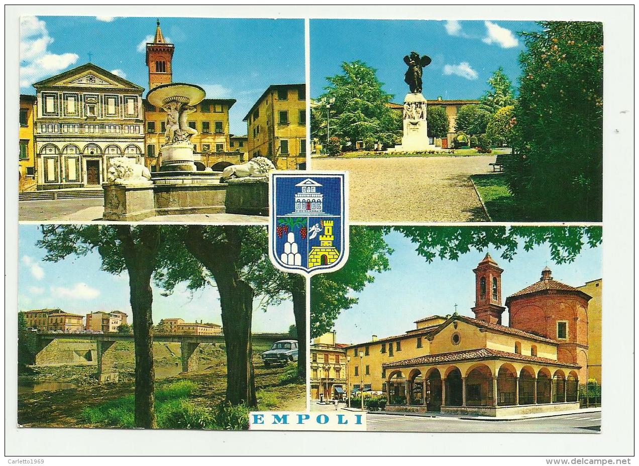 EMPOLI - PIAZZA FARINATA DEGLI UBERTI E FONTANA DEL PAMPALONI - NV  FG - Empoli