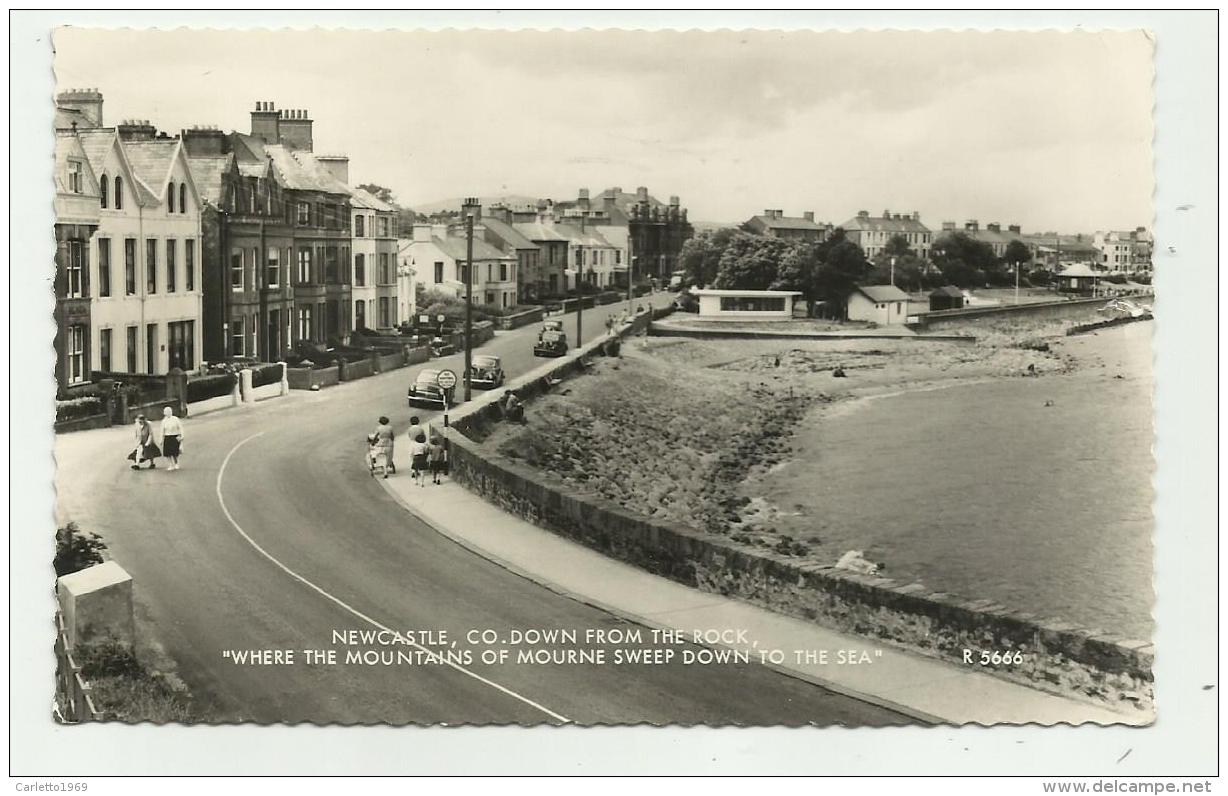 NEWCASTLE , CO. DOWN FROM THE ROCK VIAGGIATA FP - Newcastle-upon-Tyne