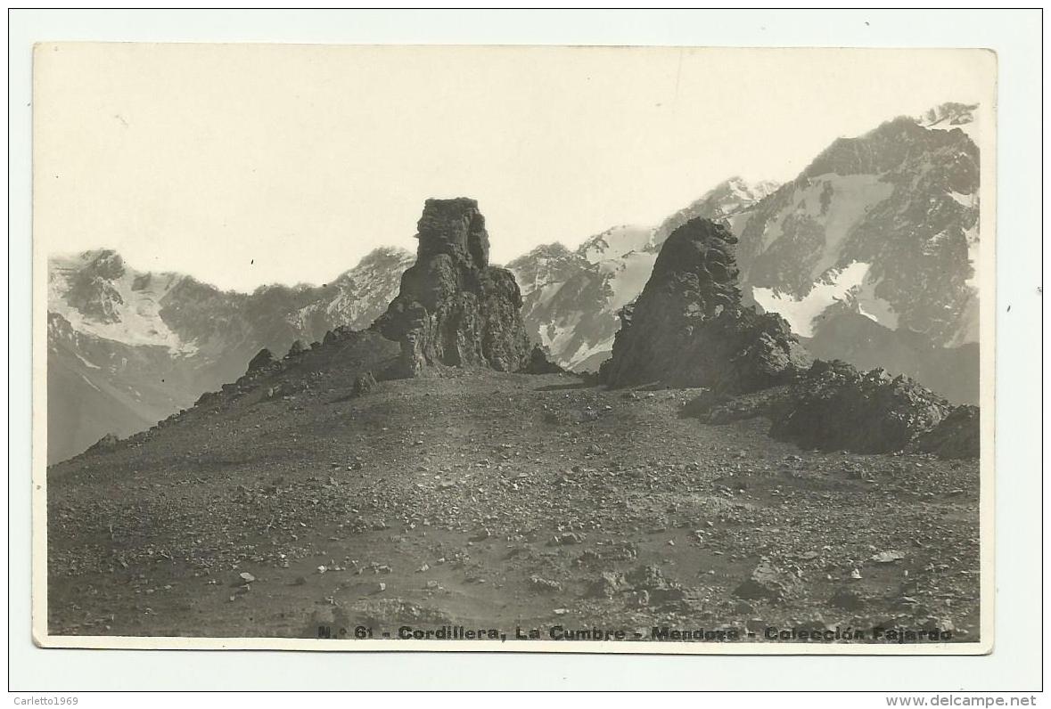 CORDILLERA , LA CUMBRE - MENDOZA - COLECCION FAJARDO - NV  FP - Argentinien