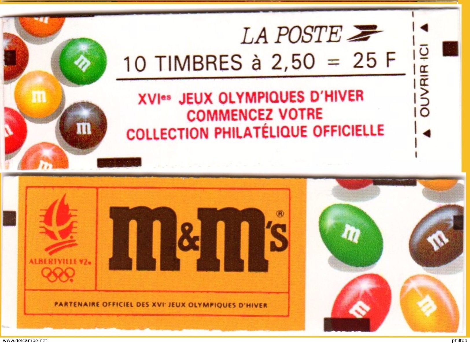 Carnet - M&Ms - YT 2715 C7 - Carnet Non Ouvert - Other & Unclassified