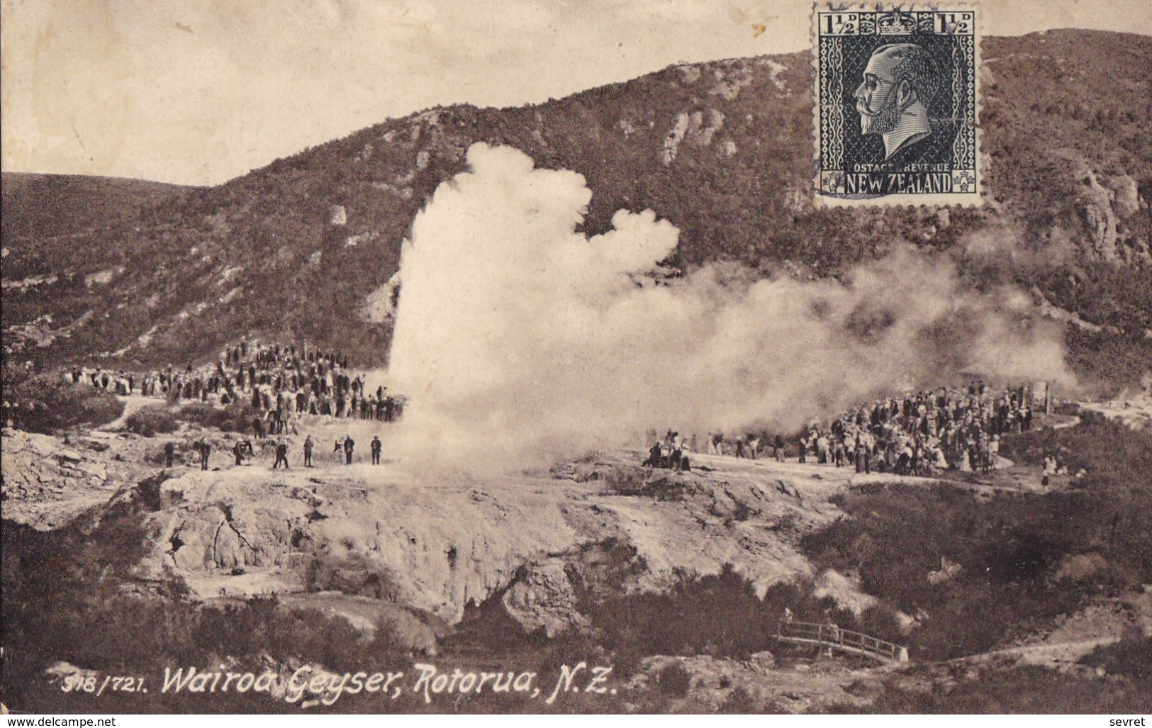 Wairo Geyser , ROTUROA - Nouvelle-Zélande