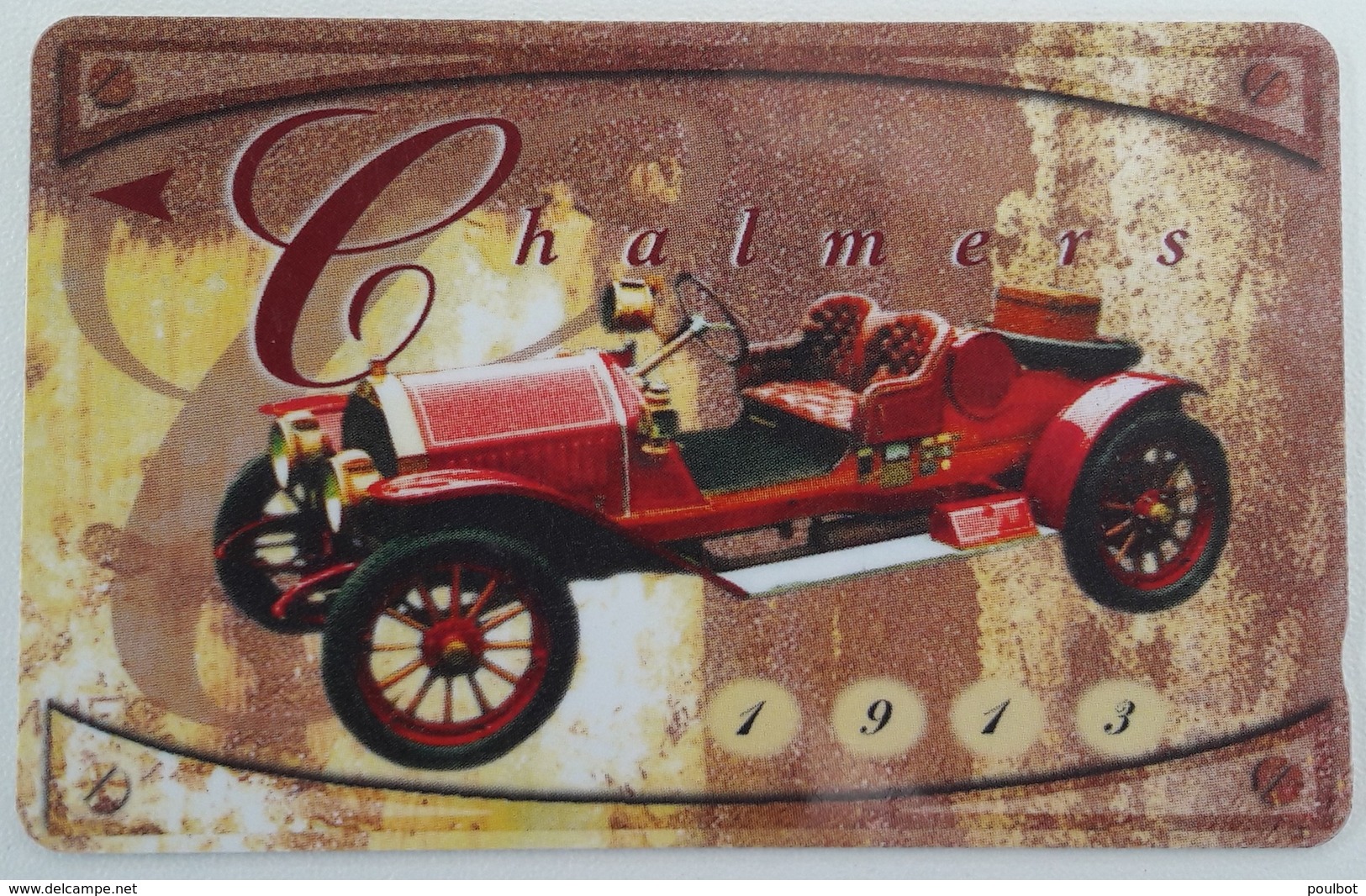 Télécarte  Singapour Voiture Chalmers 1913 - Singapour