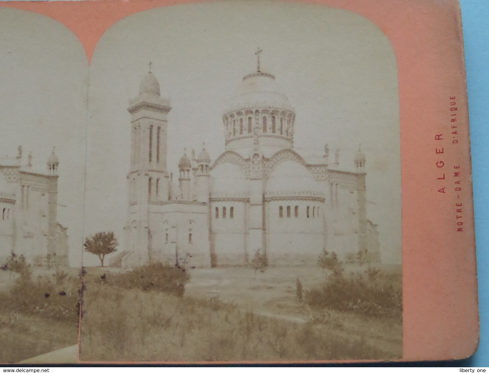 ALGER Notre Dame D'Afrique () Stereo Photo ( Voir Photo Pour Detail ) ! - Photos Stéréoscopiques